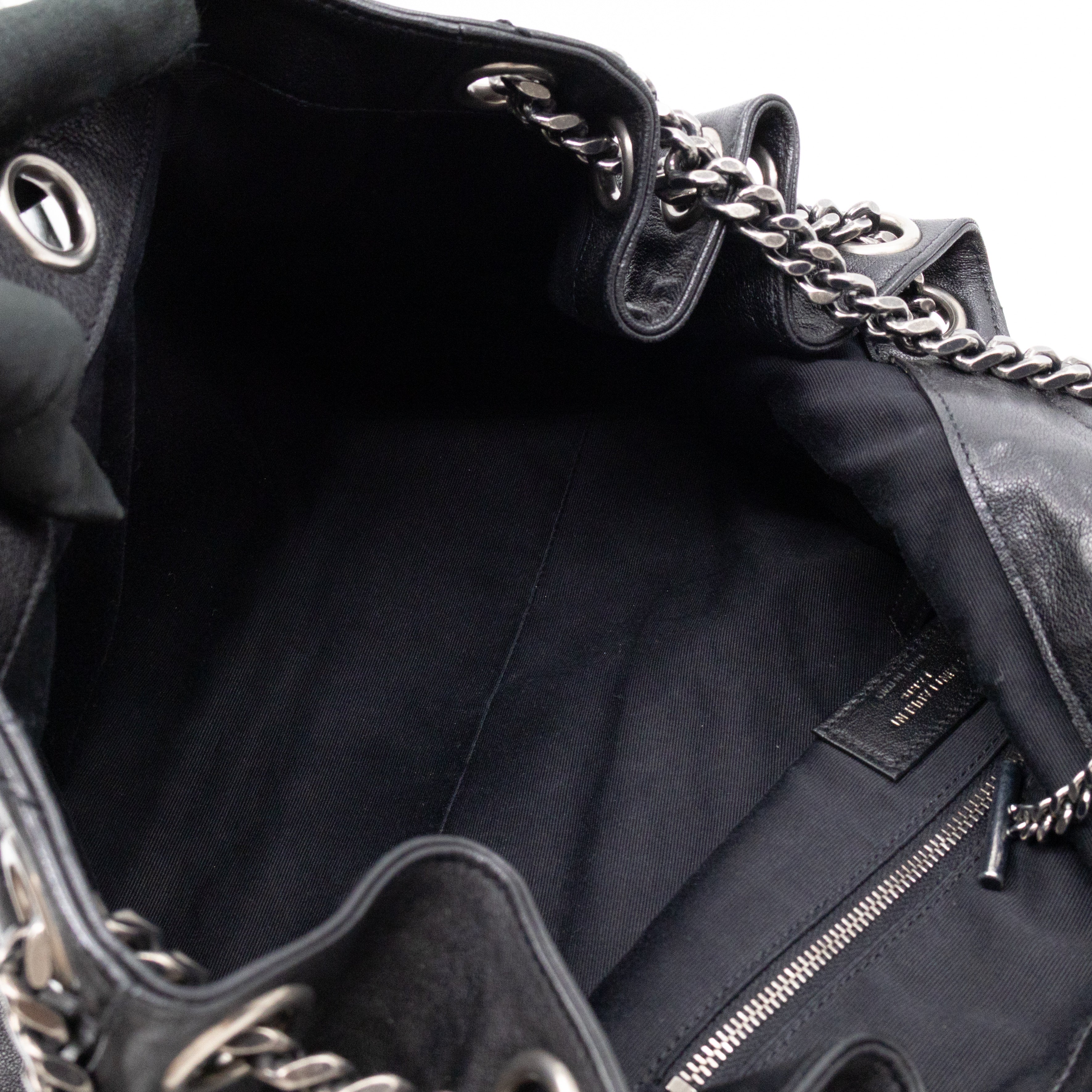 Nolita Large Black Leather