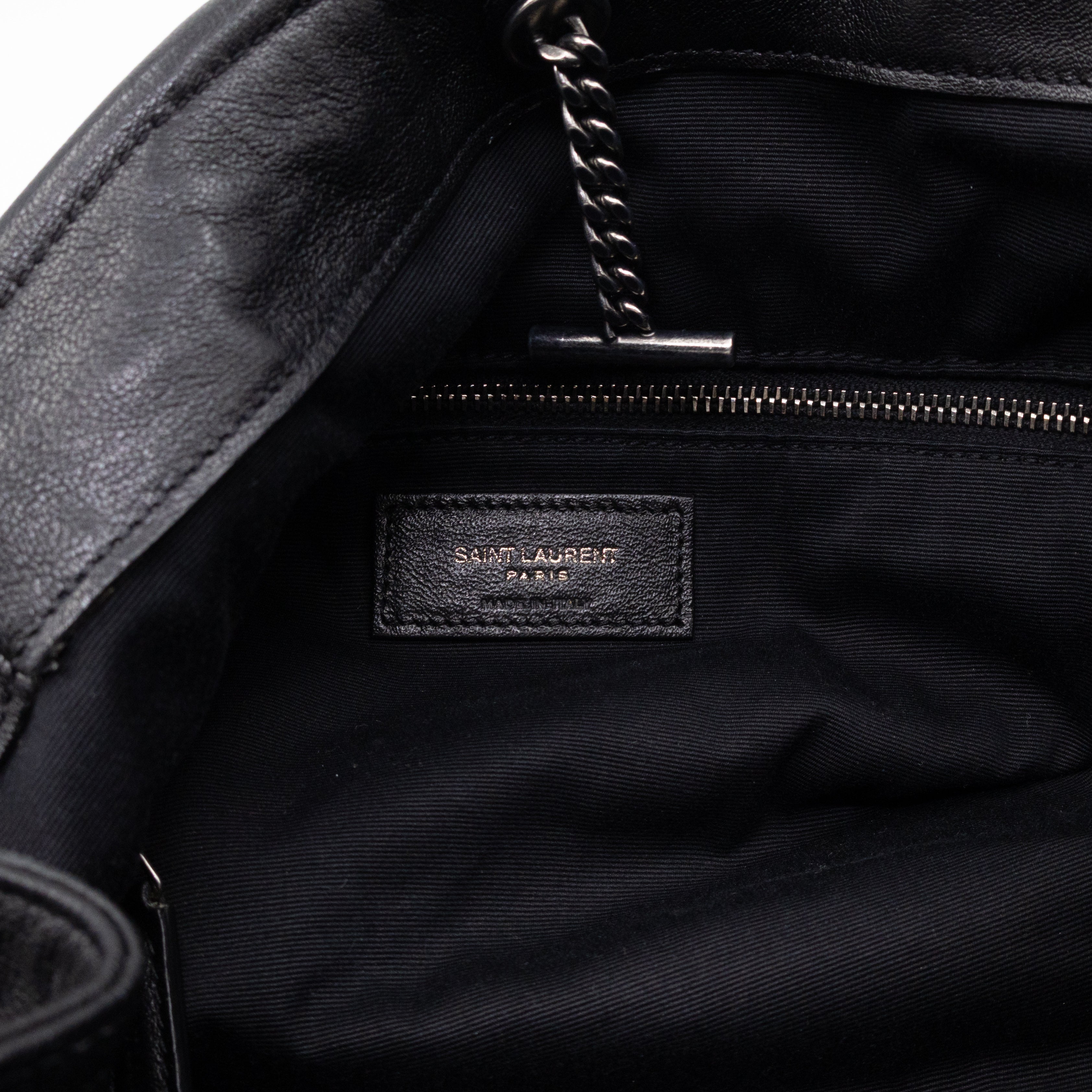 Nolita Large Black Leather