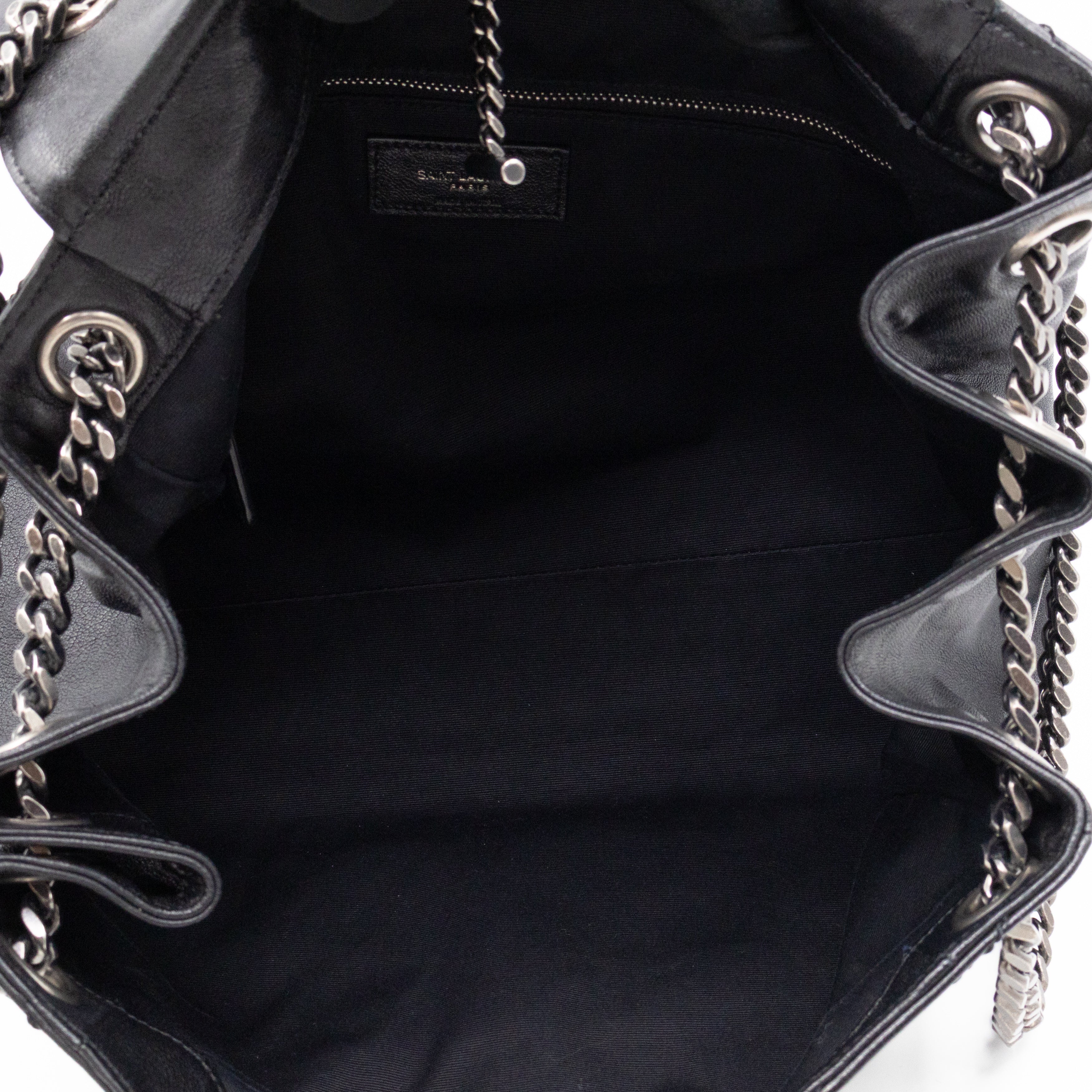 Nolita Large Black Leather