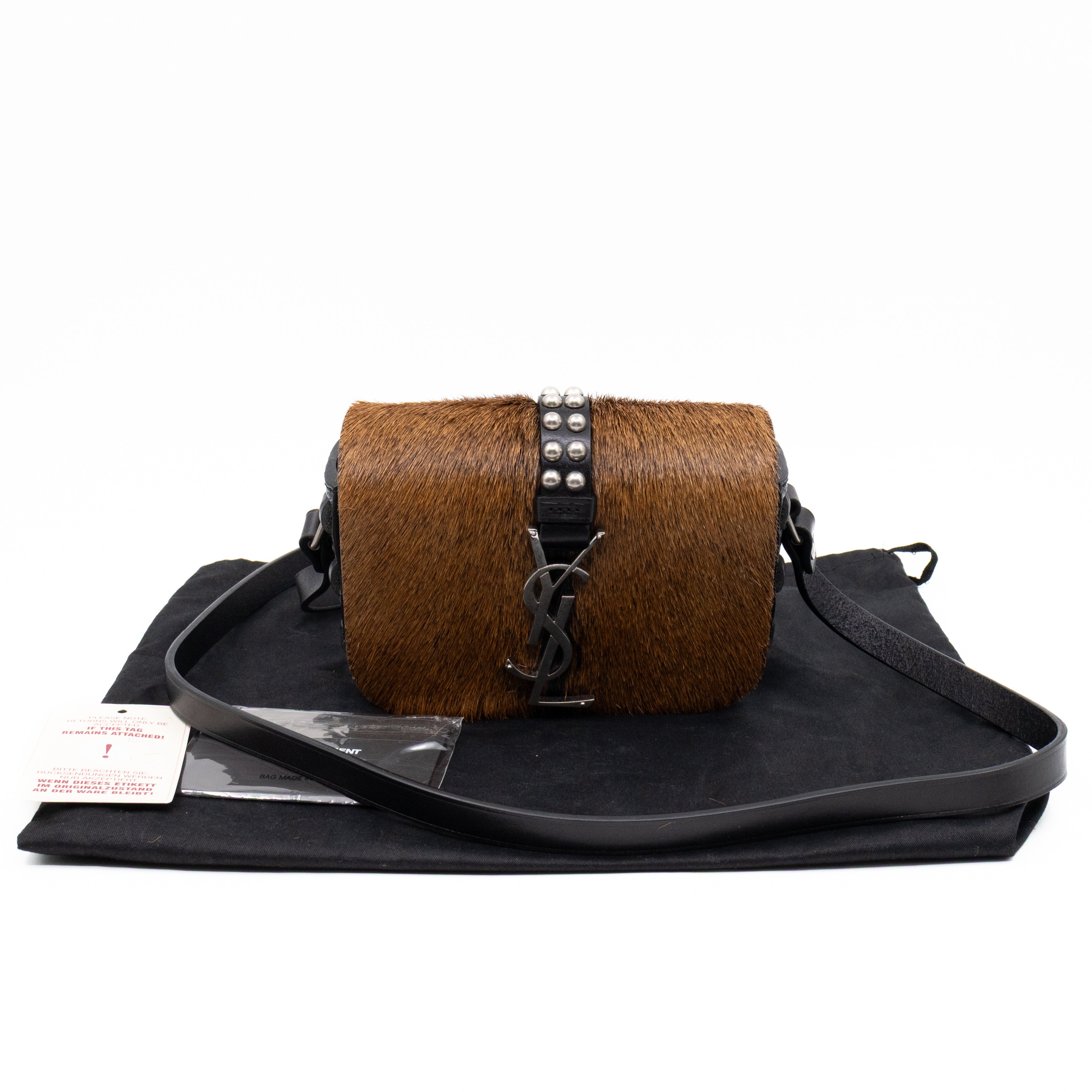 Classic Universite Brown Ponyhair & Black Leather