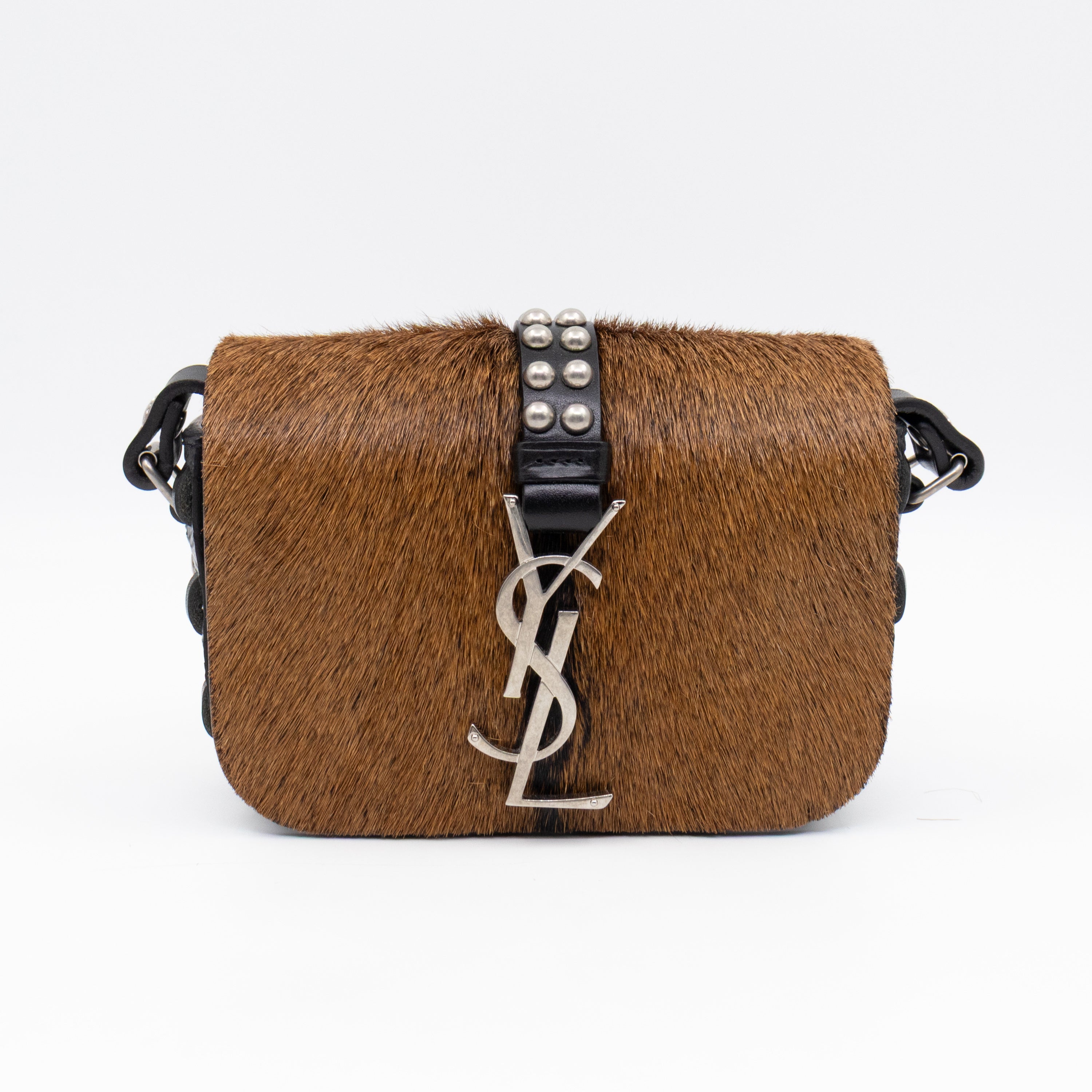 Classic Universite Brown Ponyhair & Black Leather