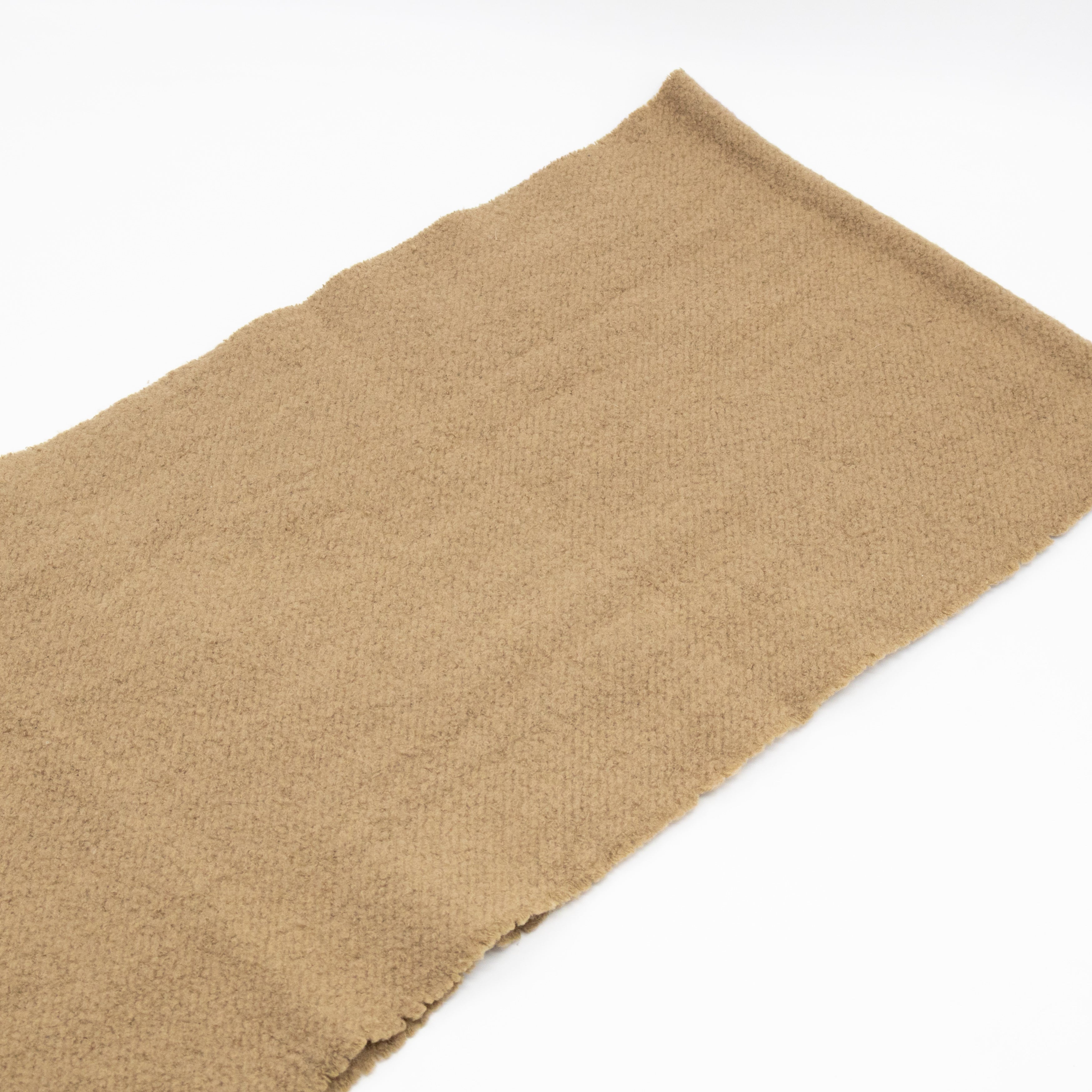 Long Wool Scarf Beige