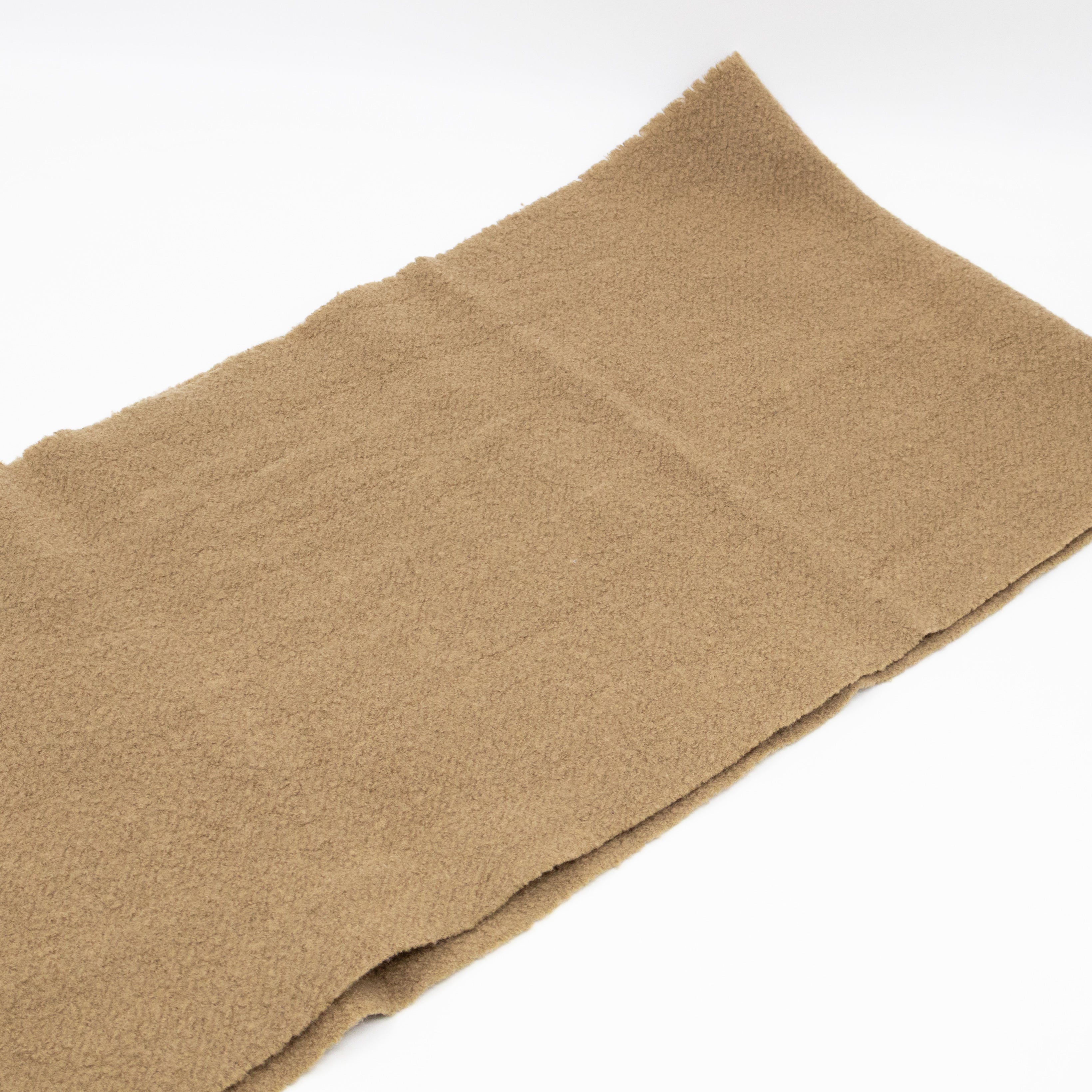 Long Wool Scarf Beige
