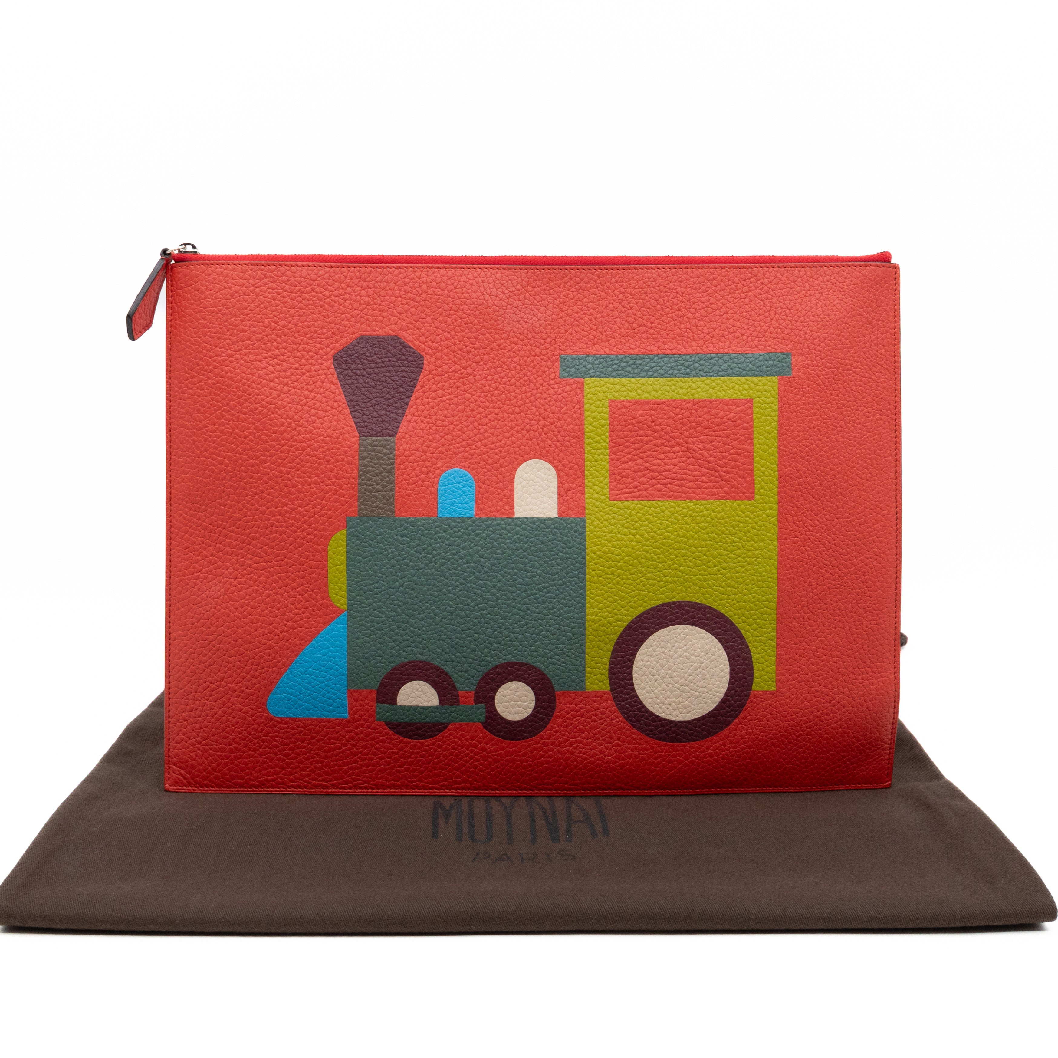 Moynat x Pharrell Williams Train Pouch Large Red