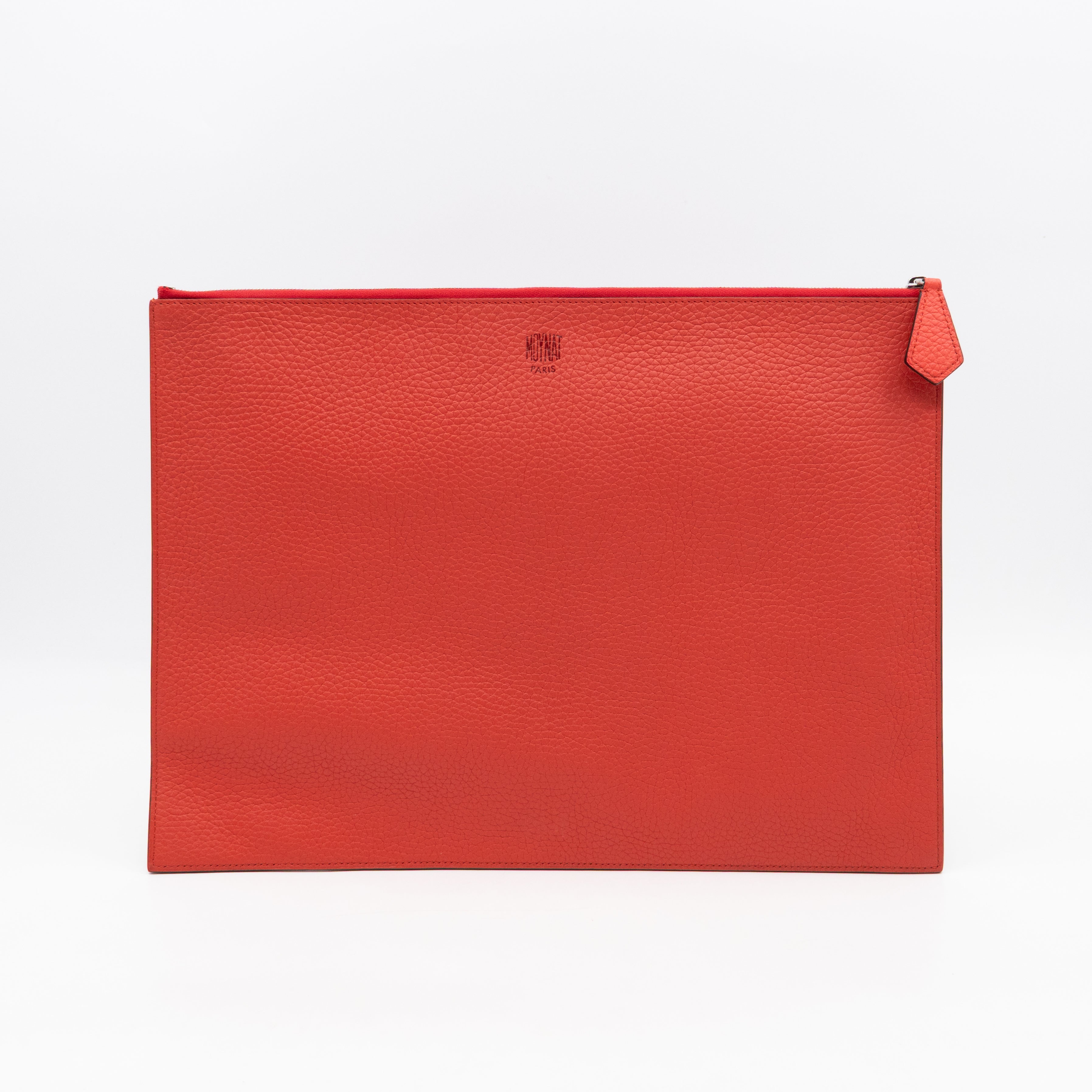 Moynat x Pharrell Williams Train Pouch Large Red