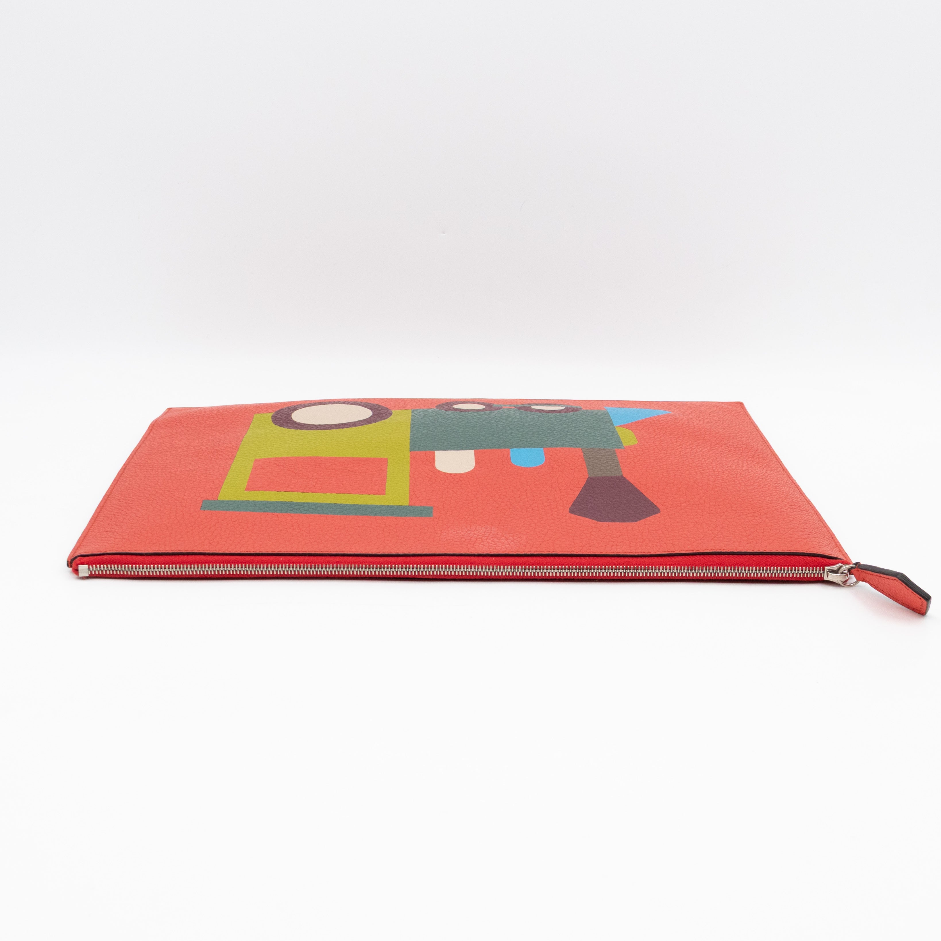 Moynat x Pharrell Williams Train Pouch Large Red