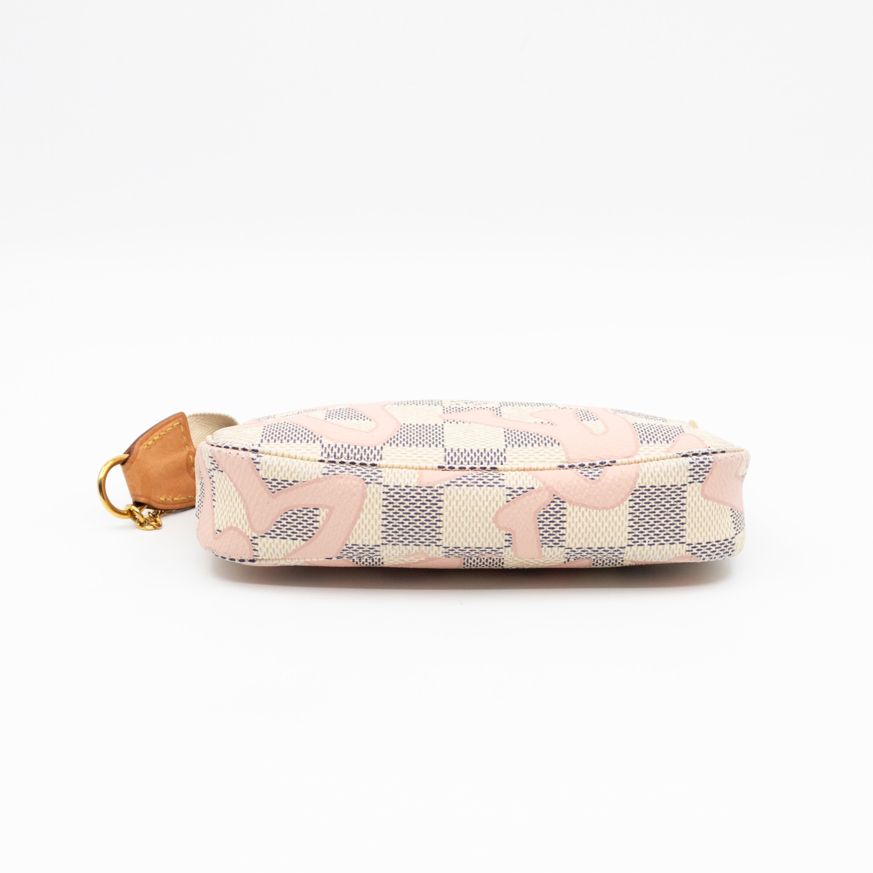Mini Pochette Accessoires Damier Azur Tahitienne