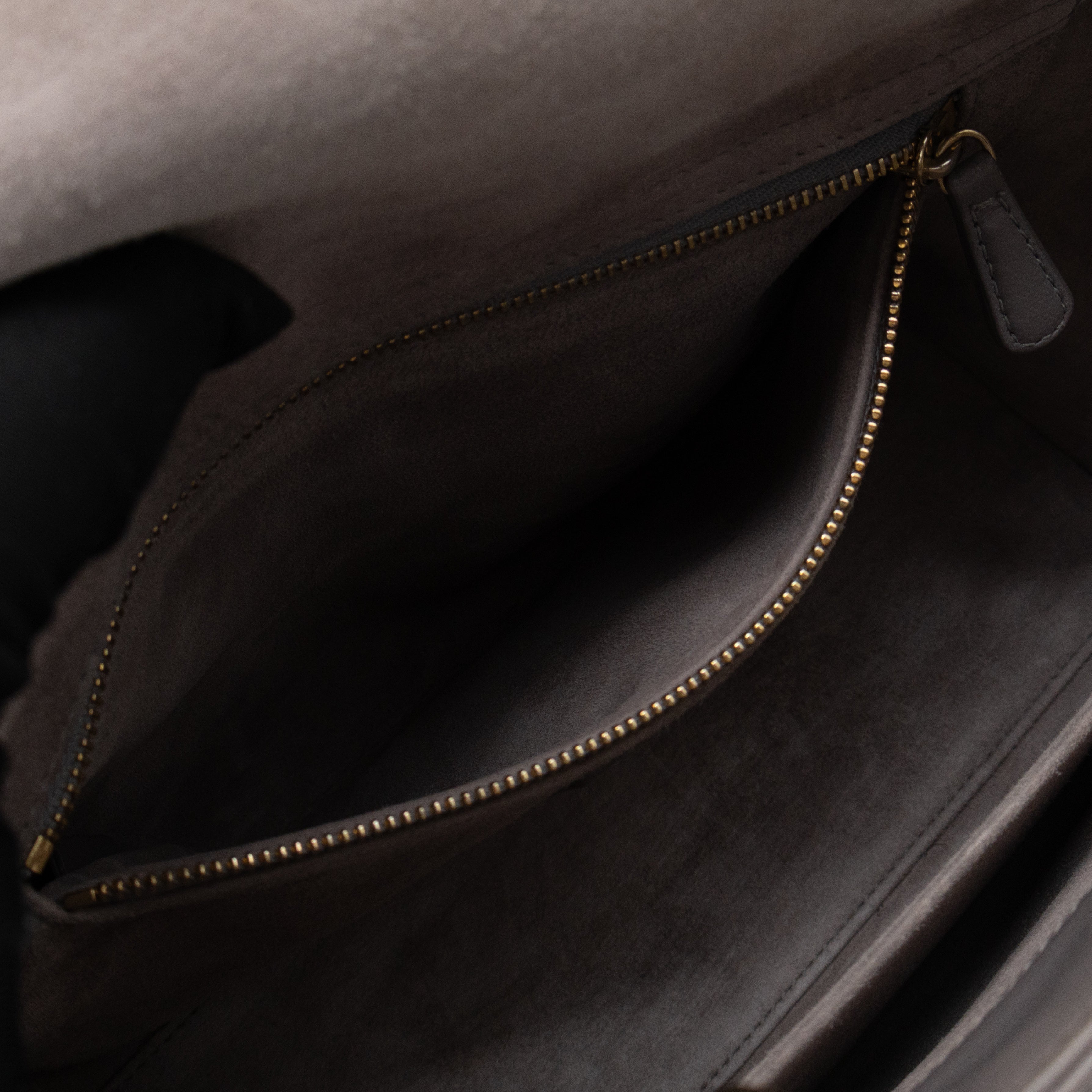 Lady Dior Medium Grey Leather