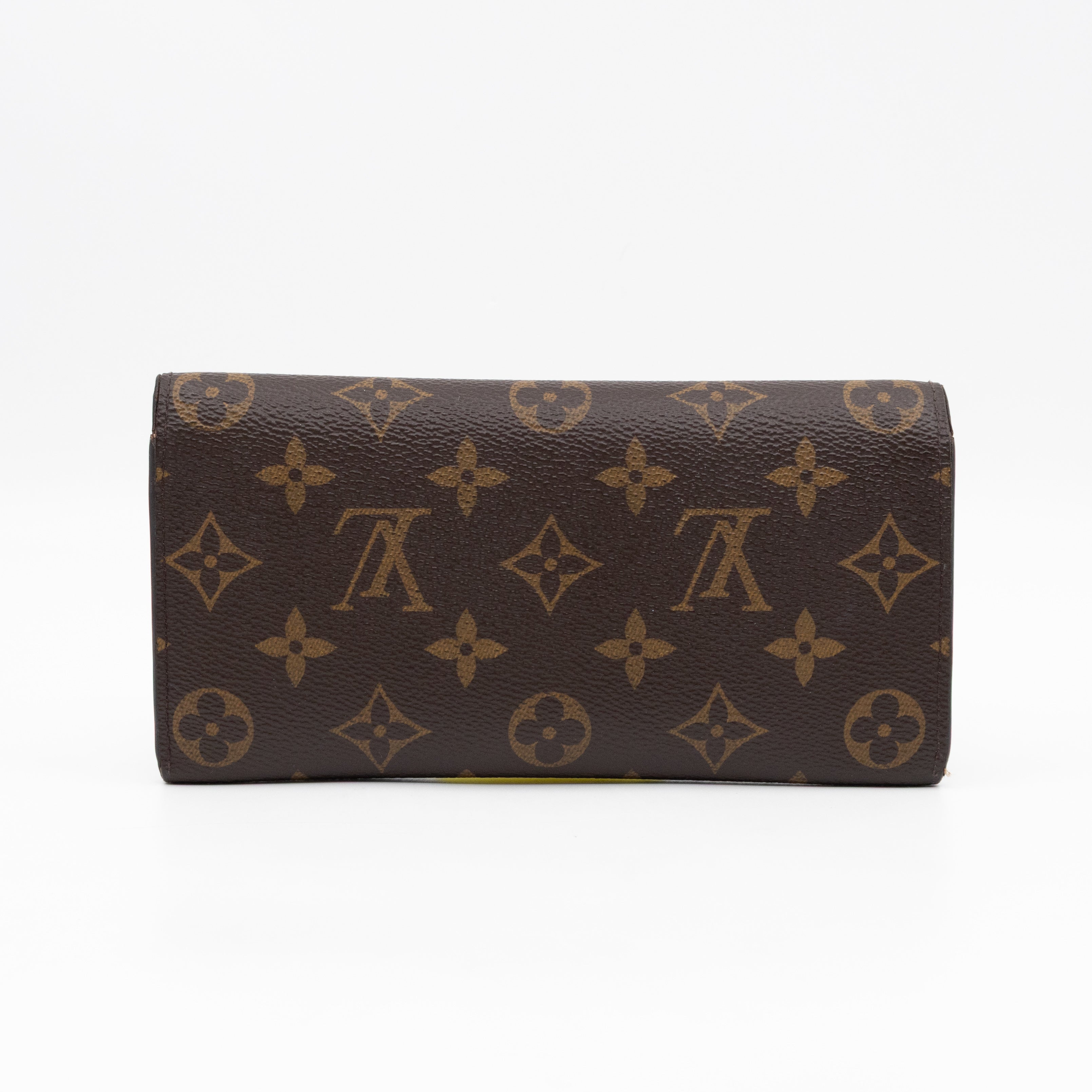 Emilie Wallet Monogram Fuchsia