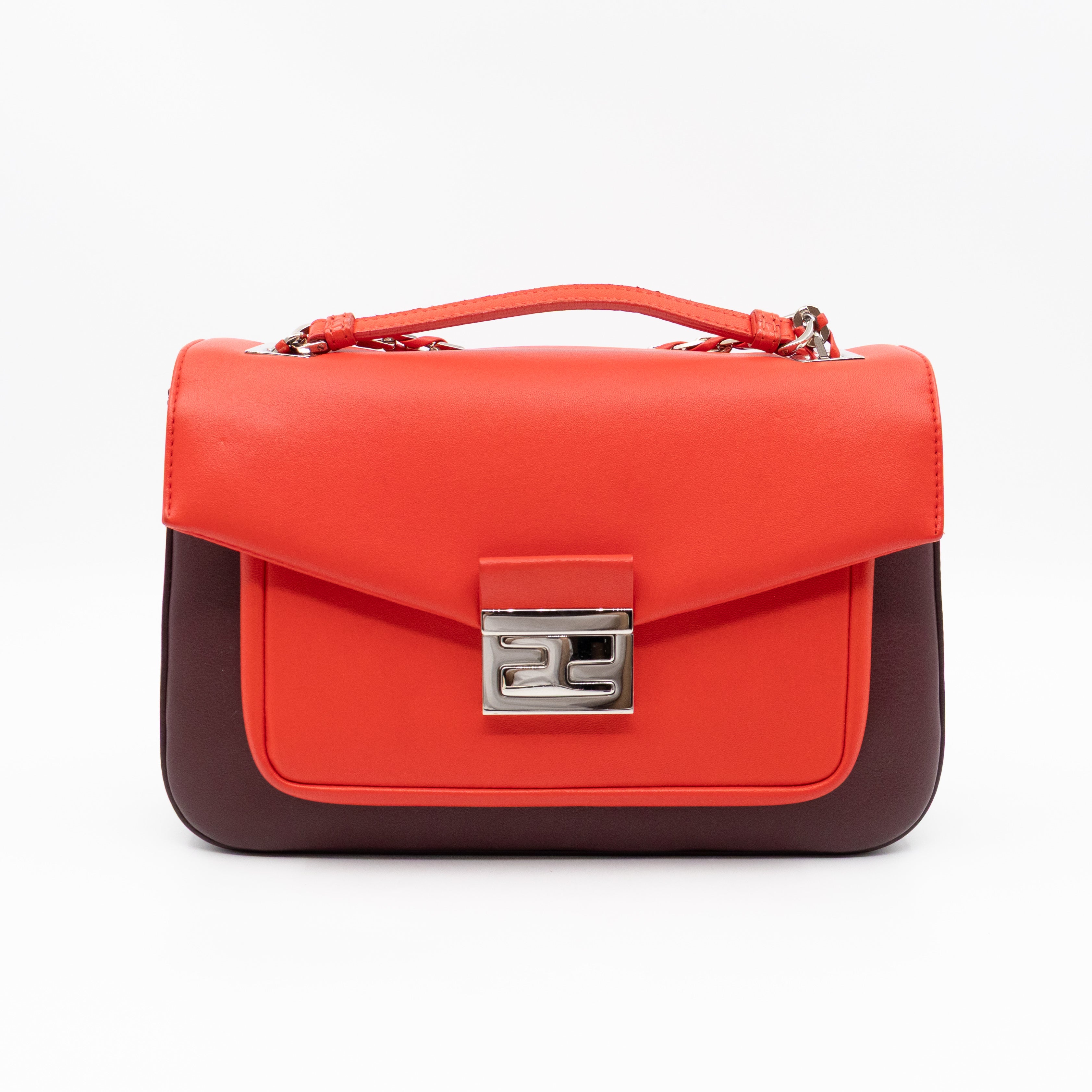 Be Baguette Red & Burgundy Nappa Leather