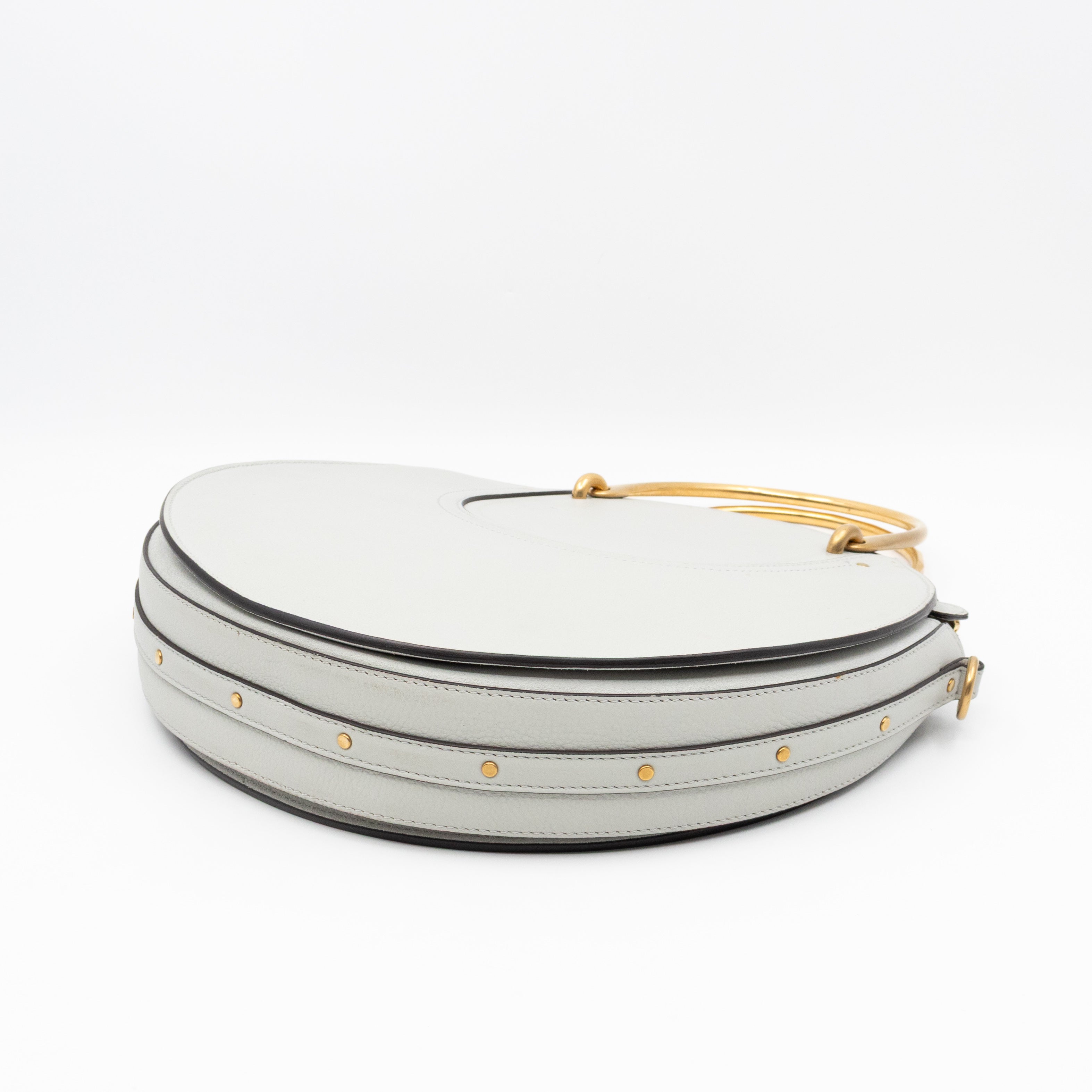 Pixie Large Round Bag Multicolor Suede & Leather