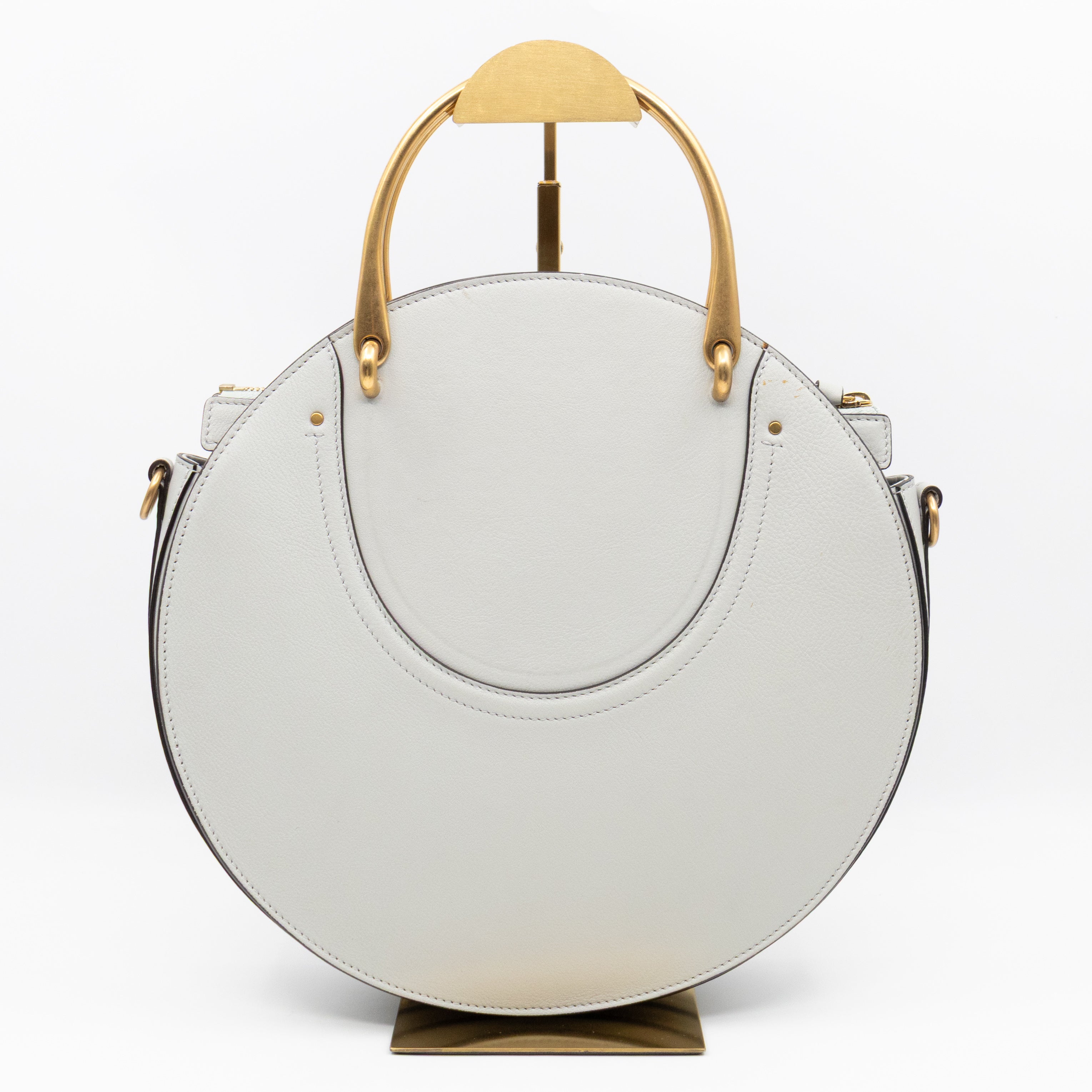 Pixie Large Round Bag Multicolor Suede & Leather