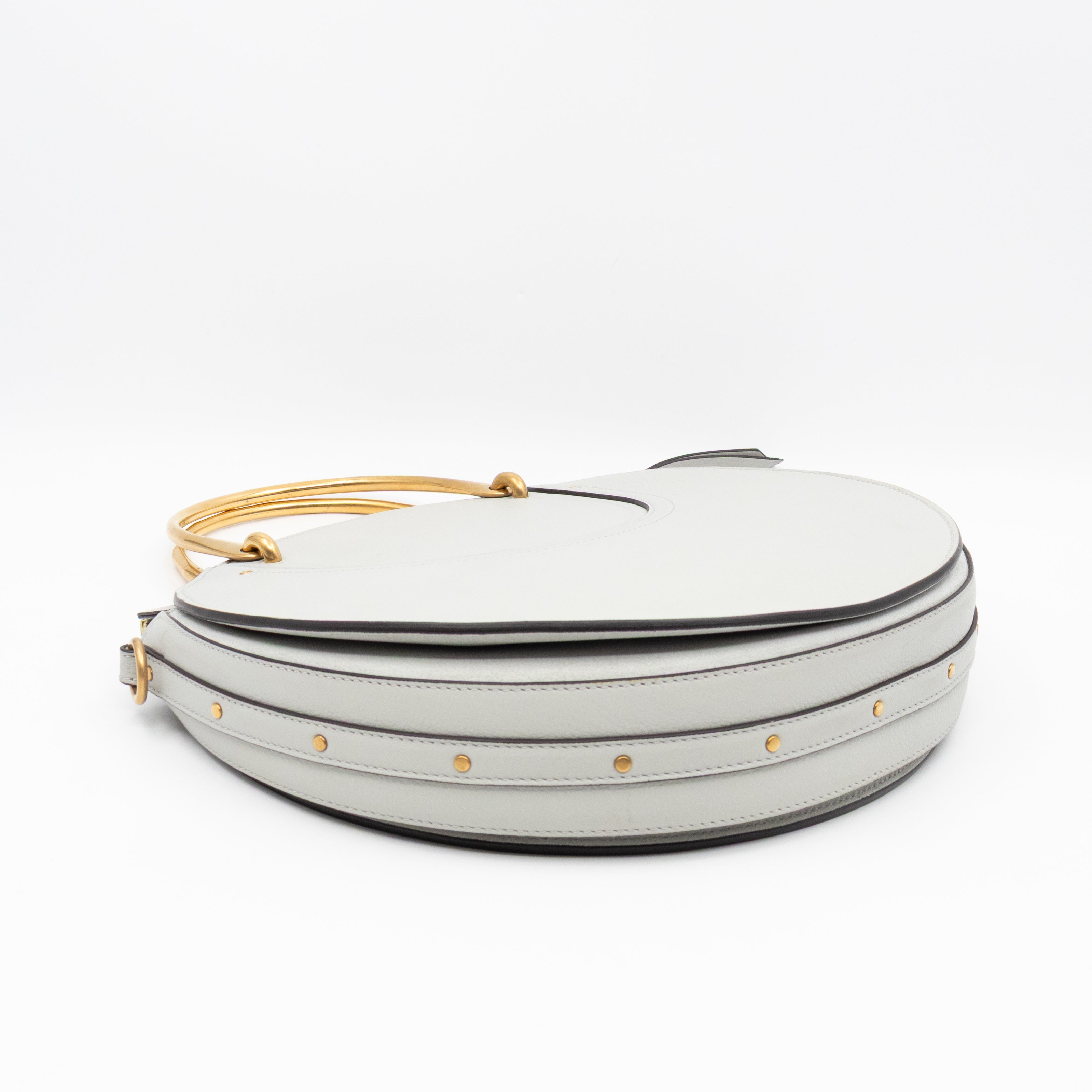 Pixie Large Round Bag Multicolor Suede & Leather