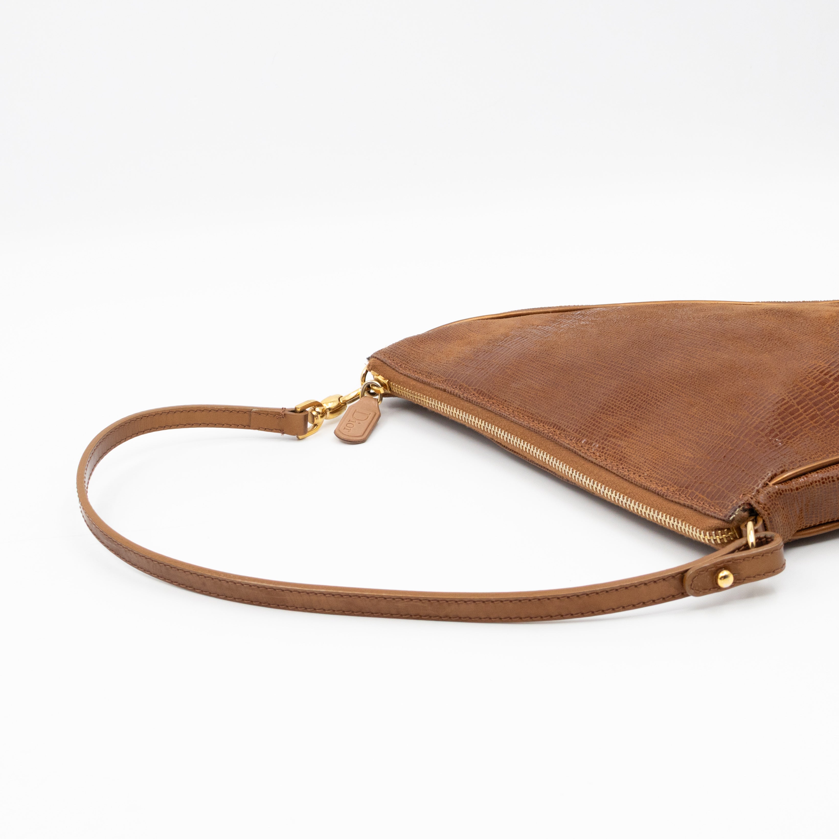 Saddle Pouch Bag Copper Leather
