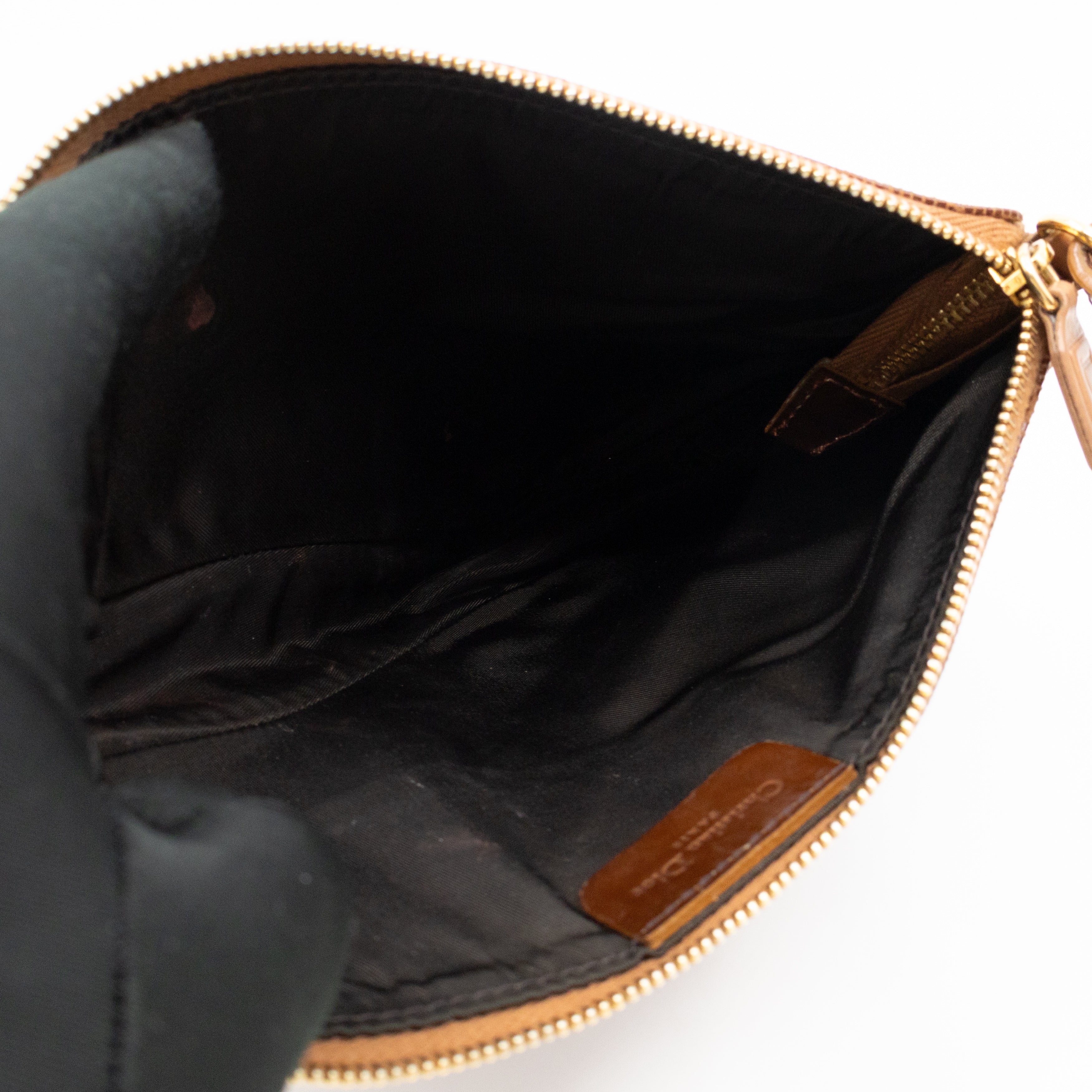 Saddle Pouch Bag Copper Leather