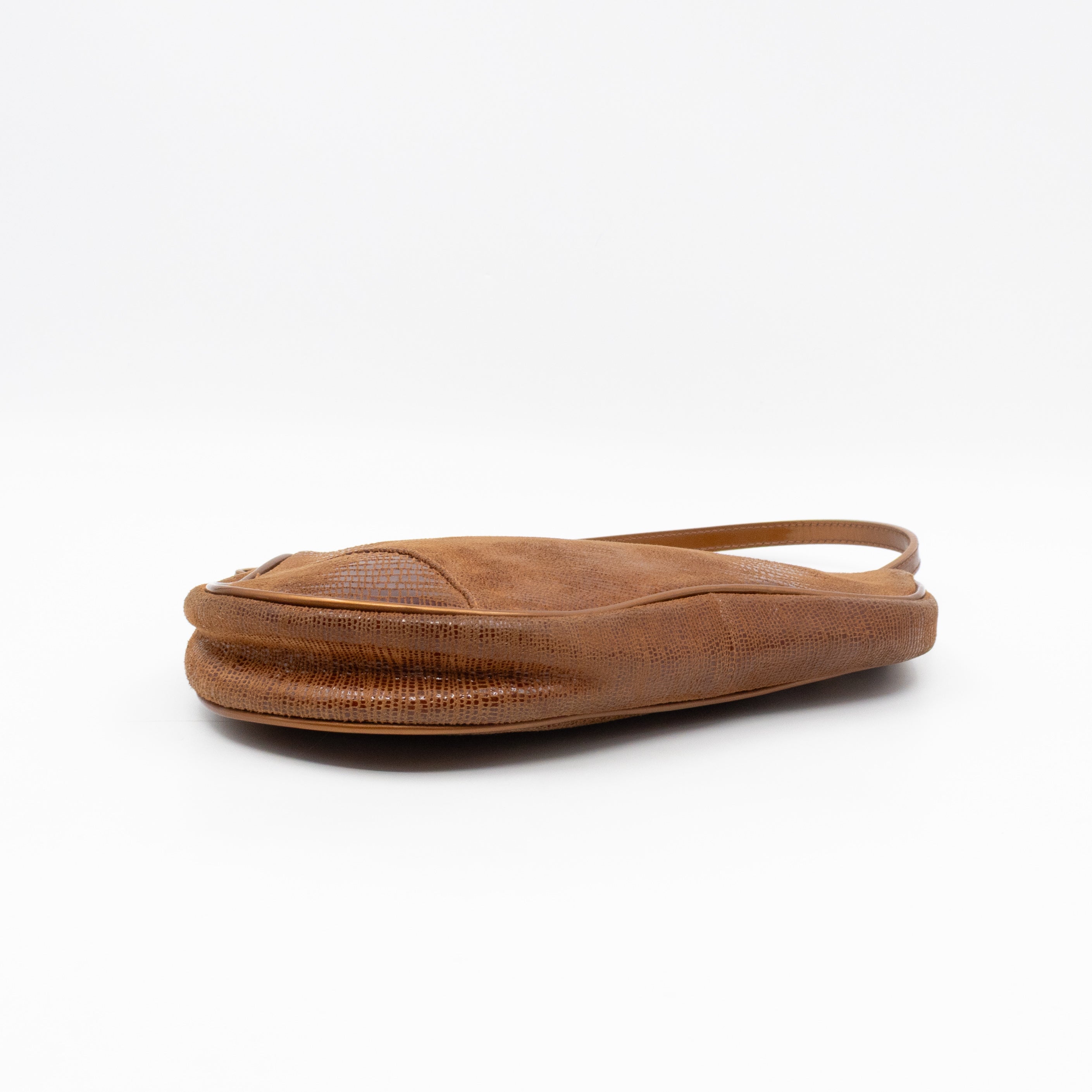 Saddle Pouch Bag Copper Leather