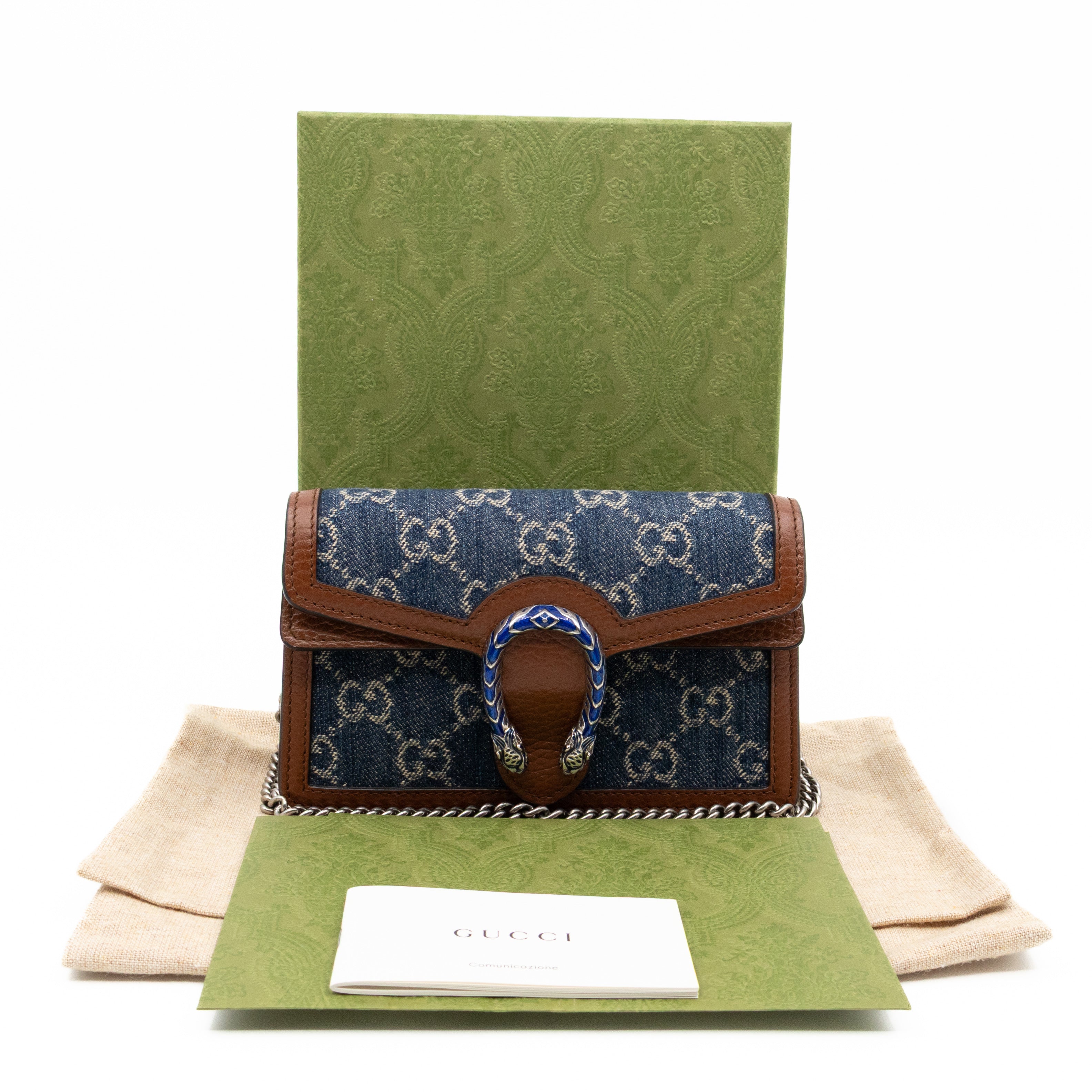 Dionysus Super Mini GG Denim