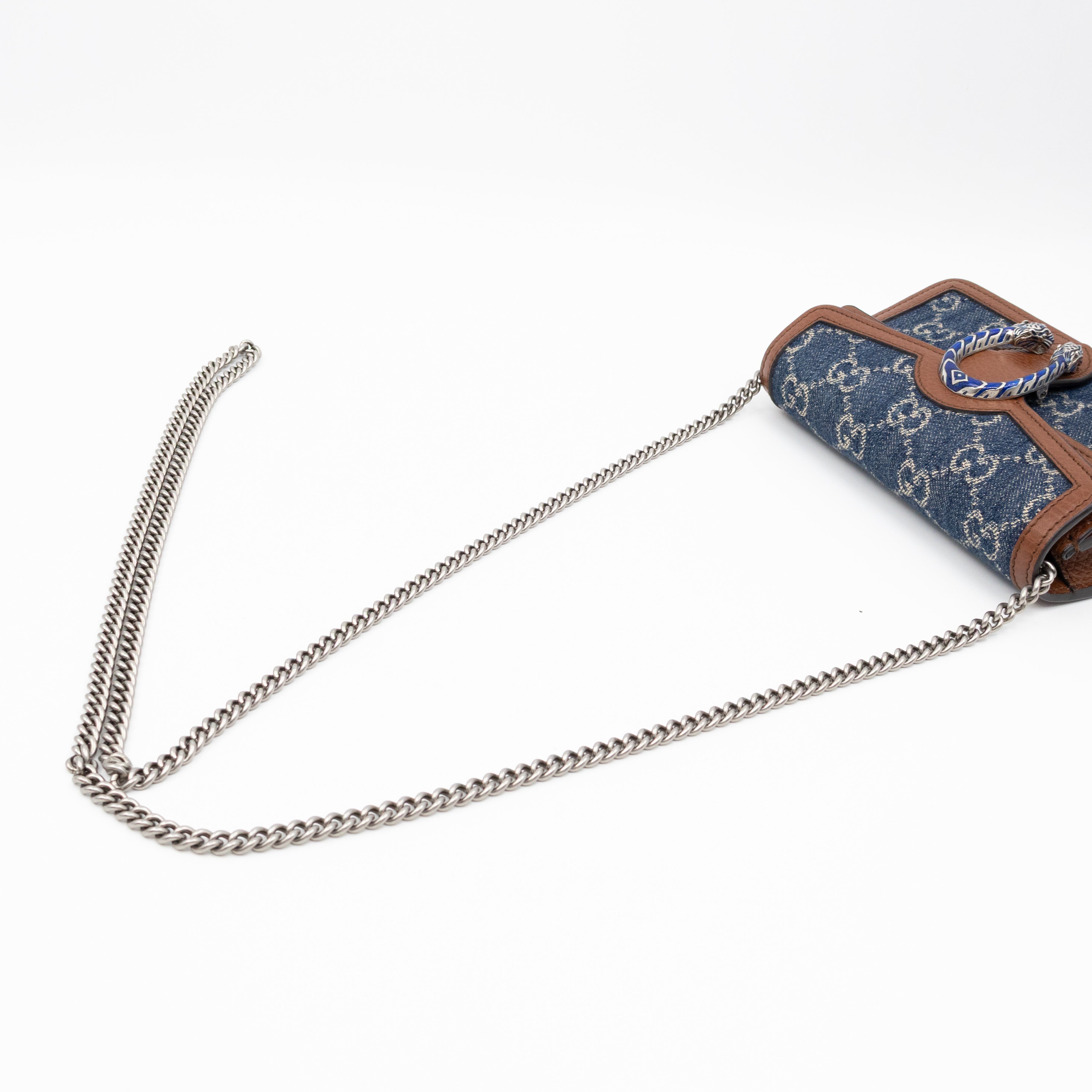 Dionysus Super Mini GG Denim