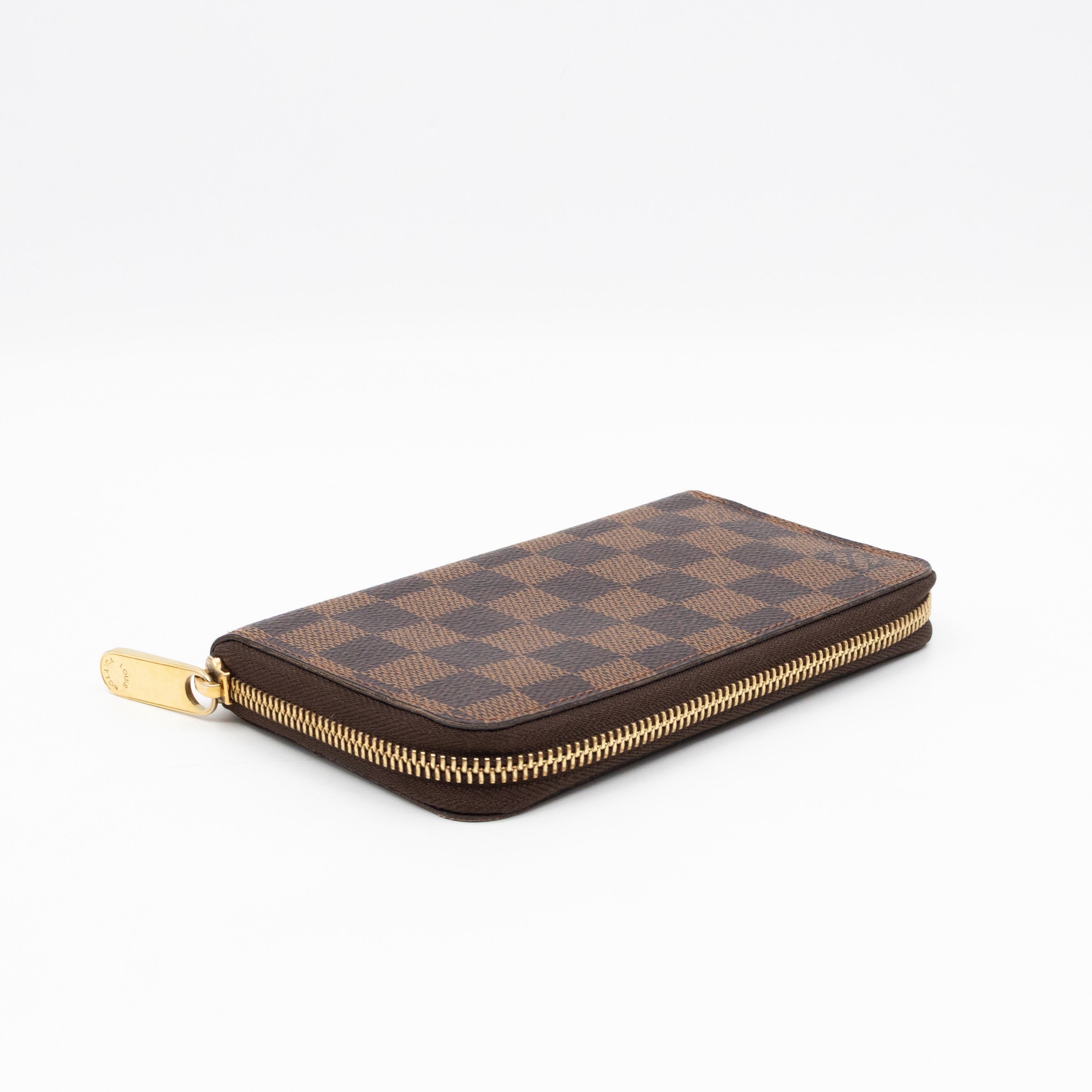 Compact Zippy Wallet Damier Ebene