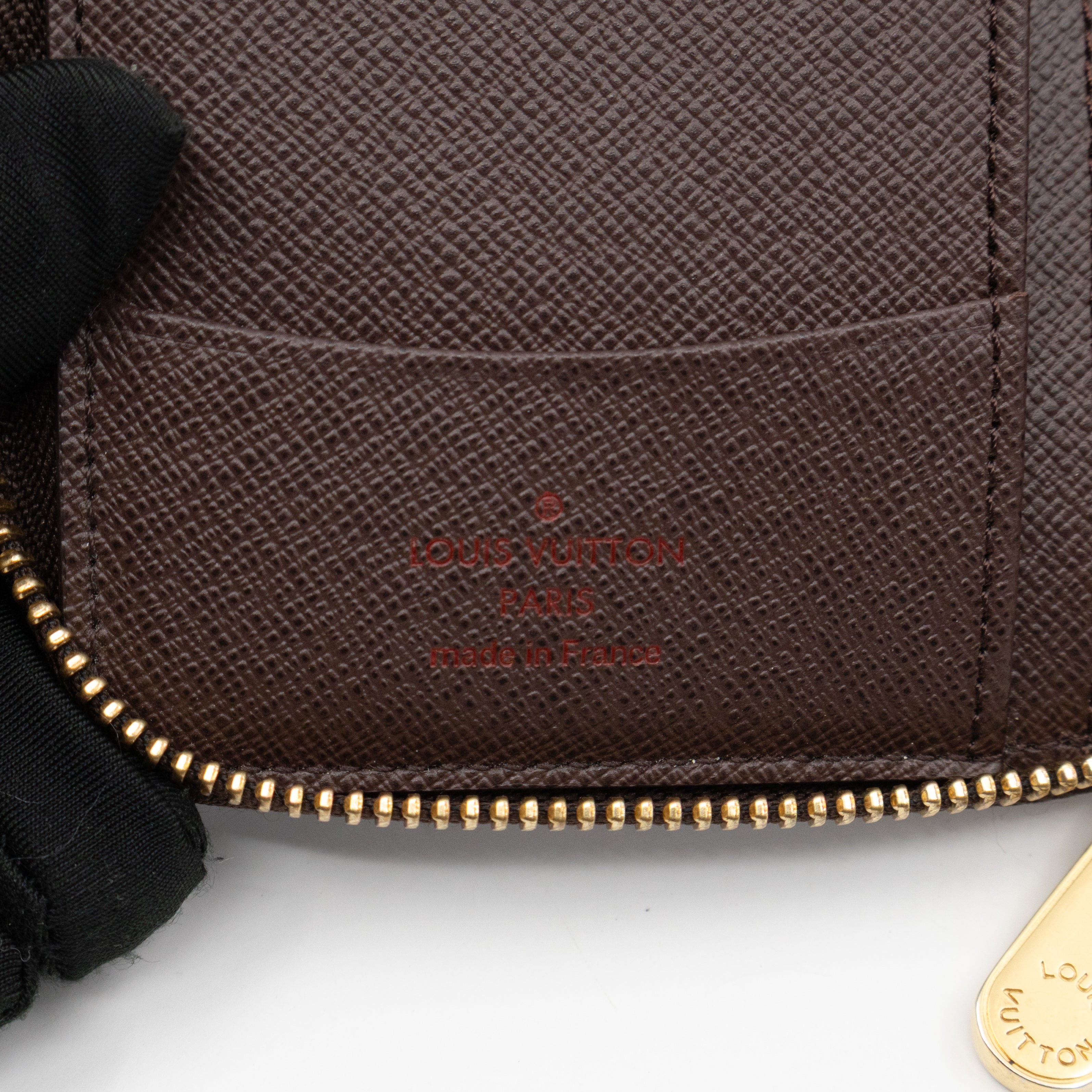 Compact Zippy Wallet Damier Ebene