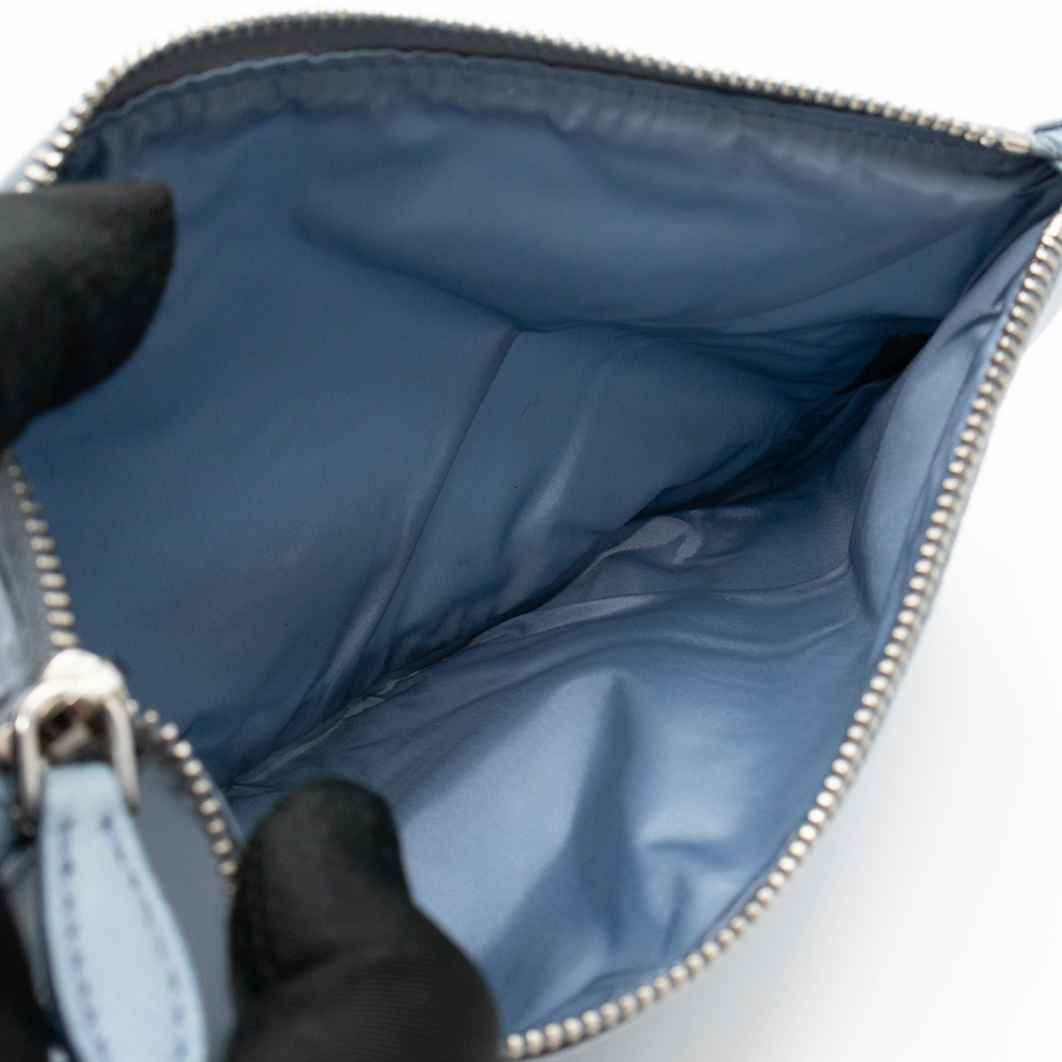 Vanity Case Black Saffiano Leather