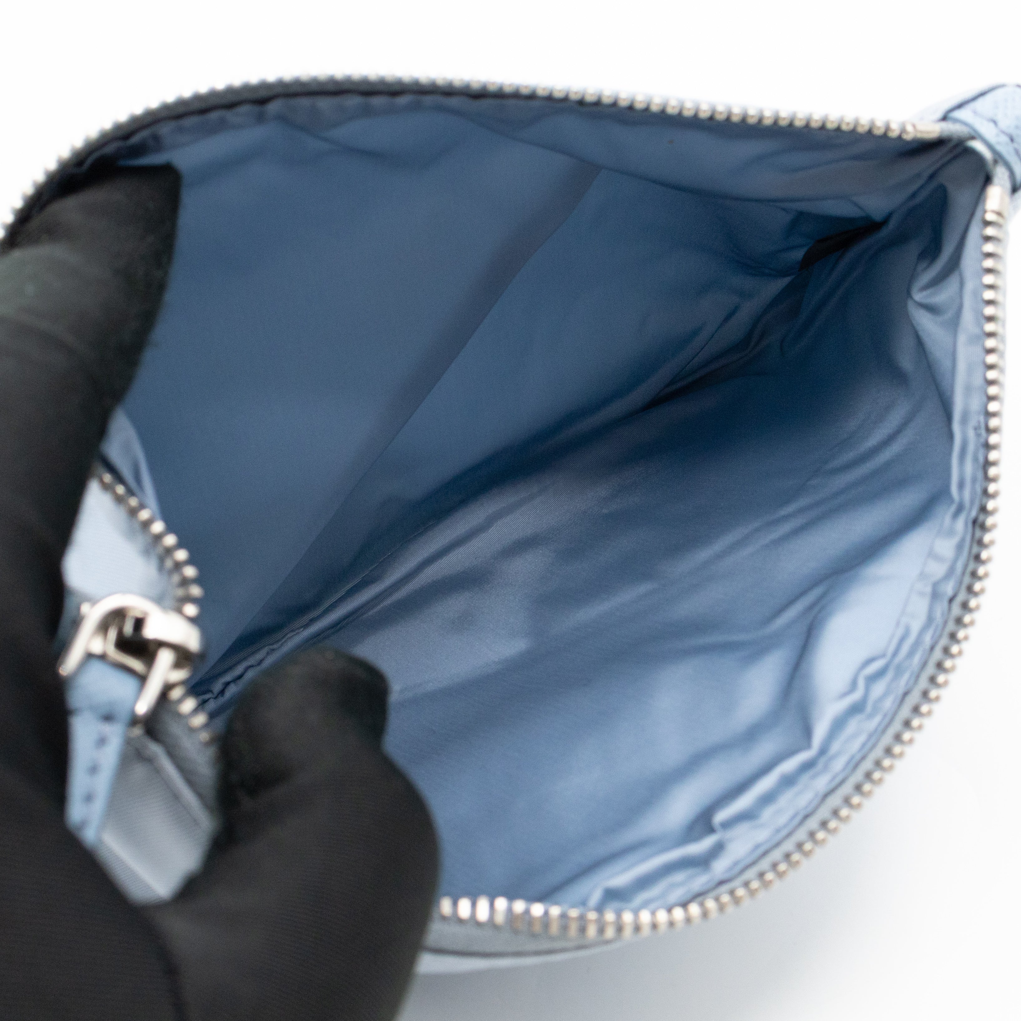 Vanity Case Black Saffiano Leather