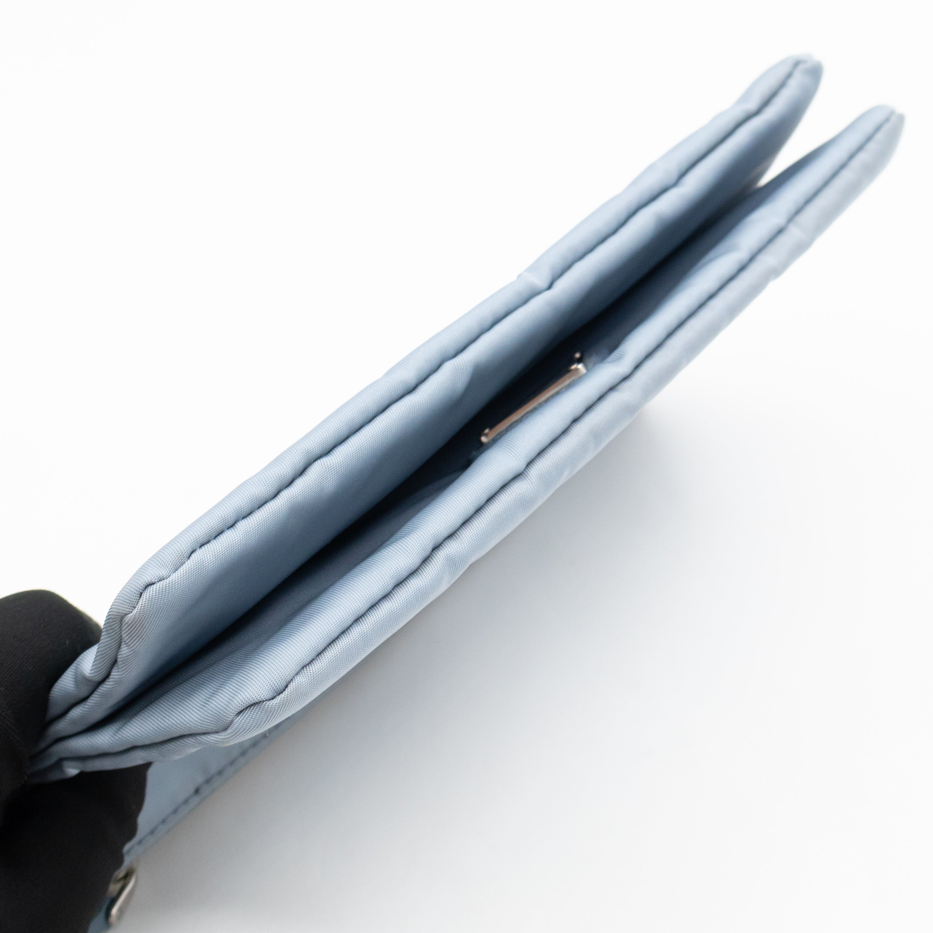 Vanity Case Black Saffiano Leather