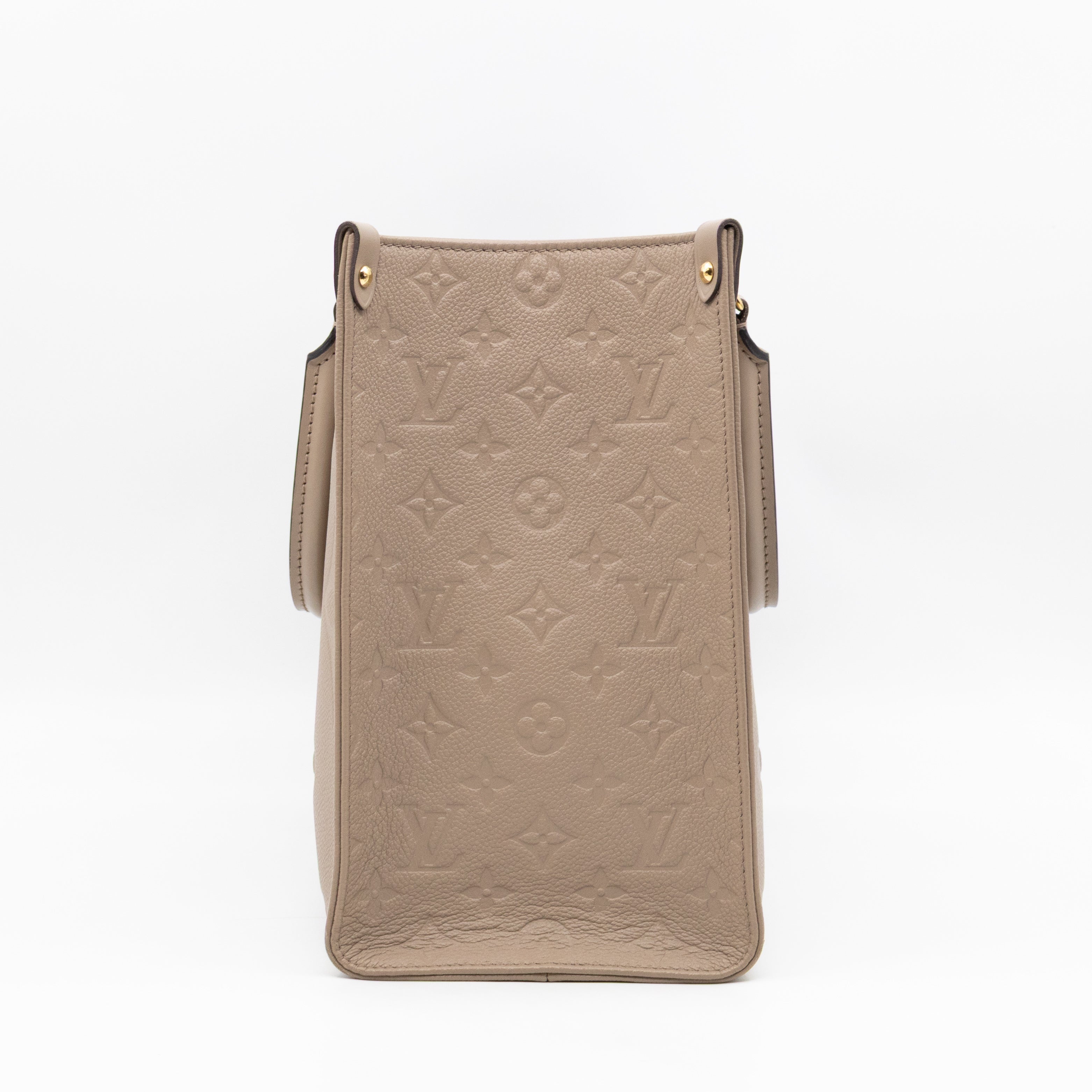 Onthego MM Dune Monogram Empreinte