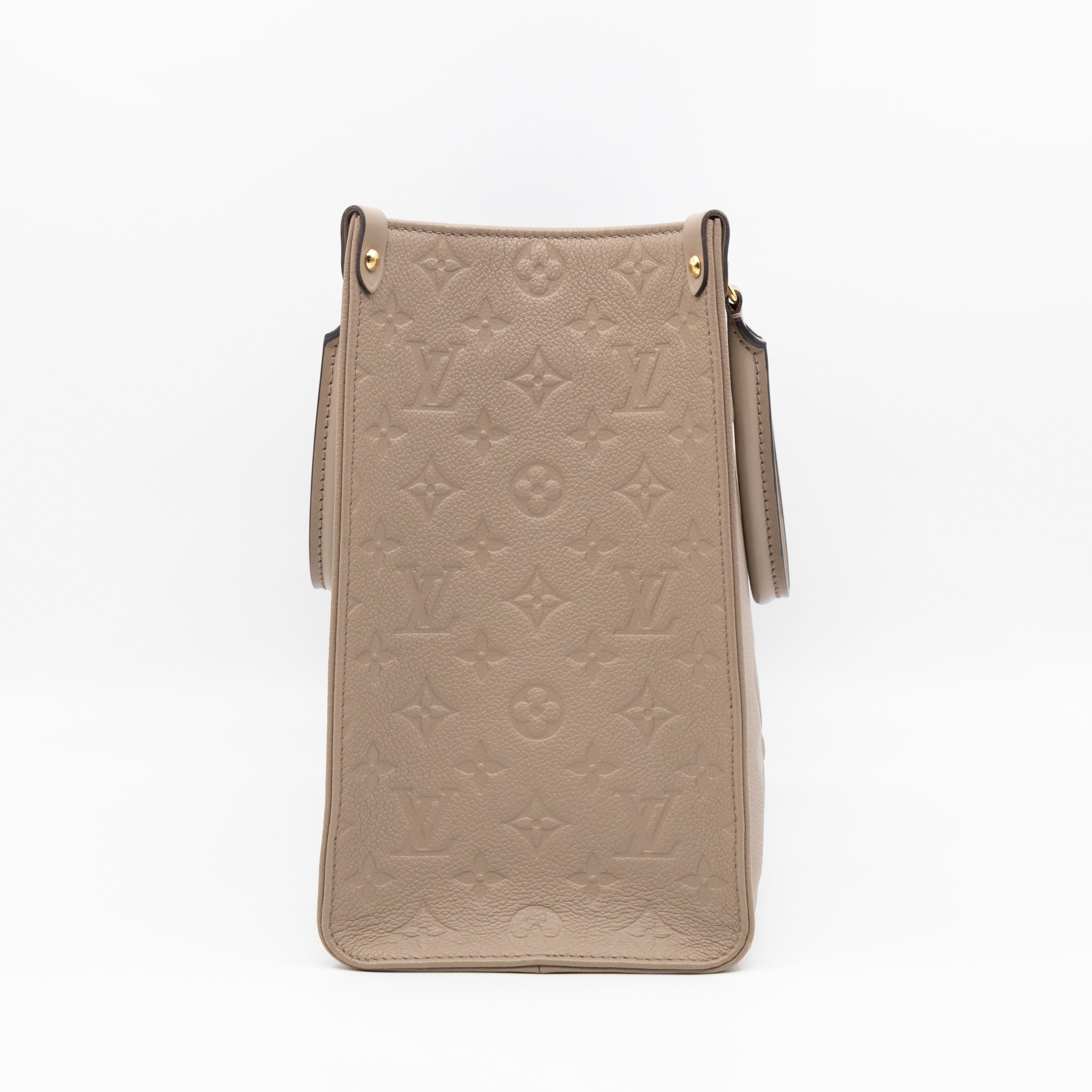 Onthego MM Dune Monogram Empreinte