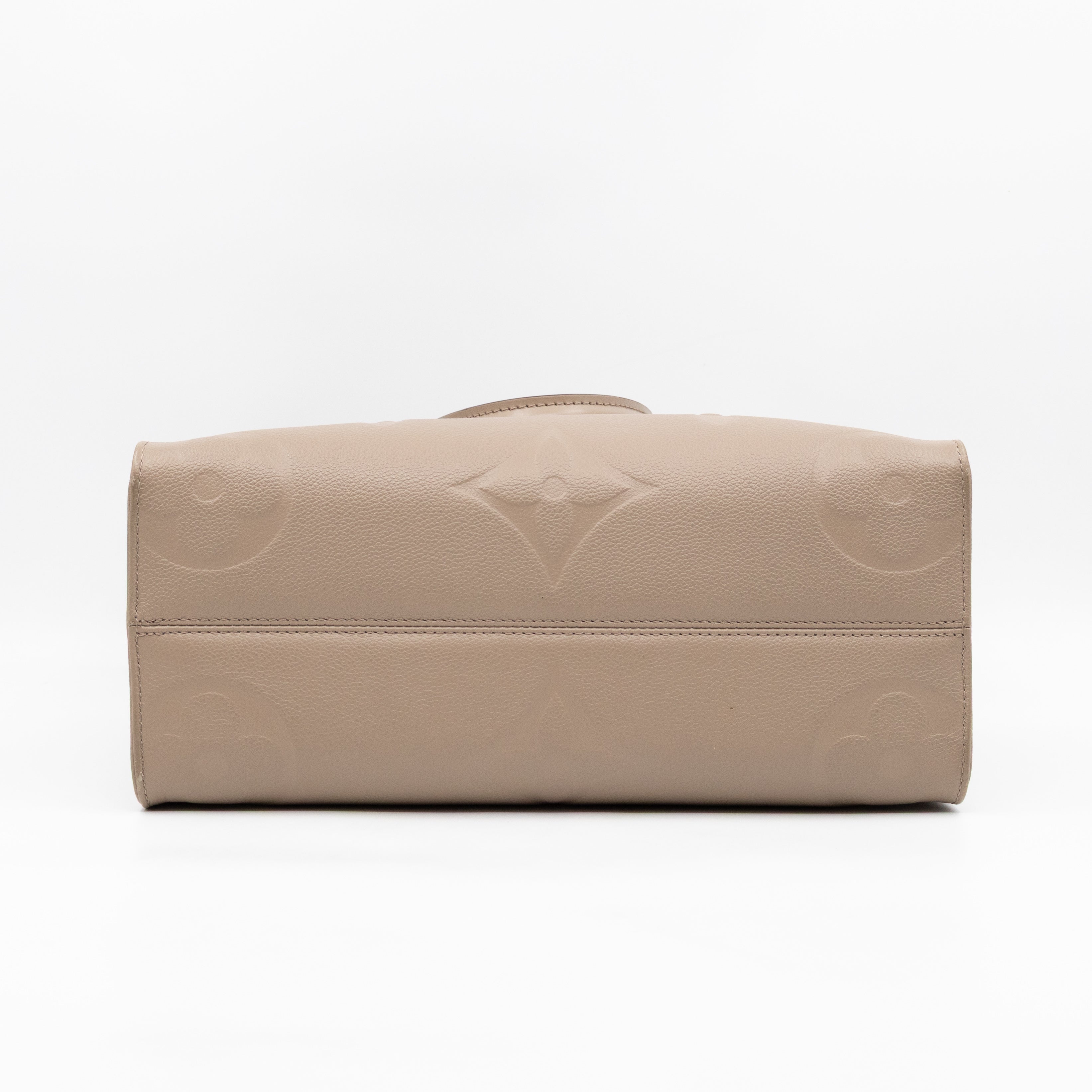 Onthego MM Dune Monogram Empreinte