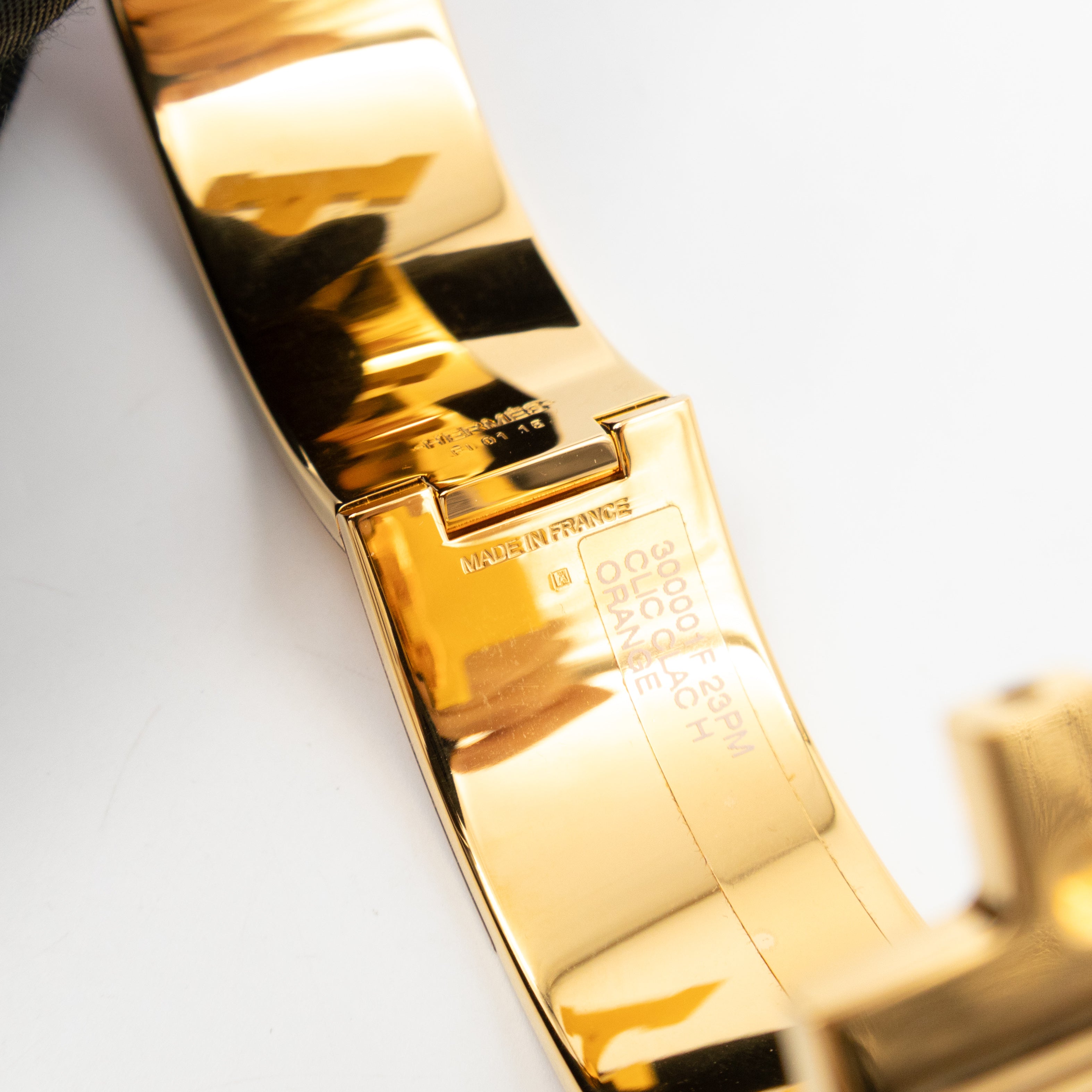 Clic Clac H Bracelet PM Orange & Gold
