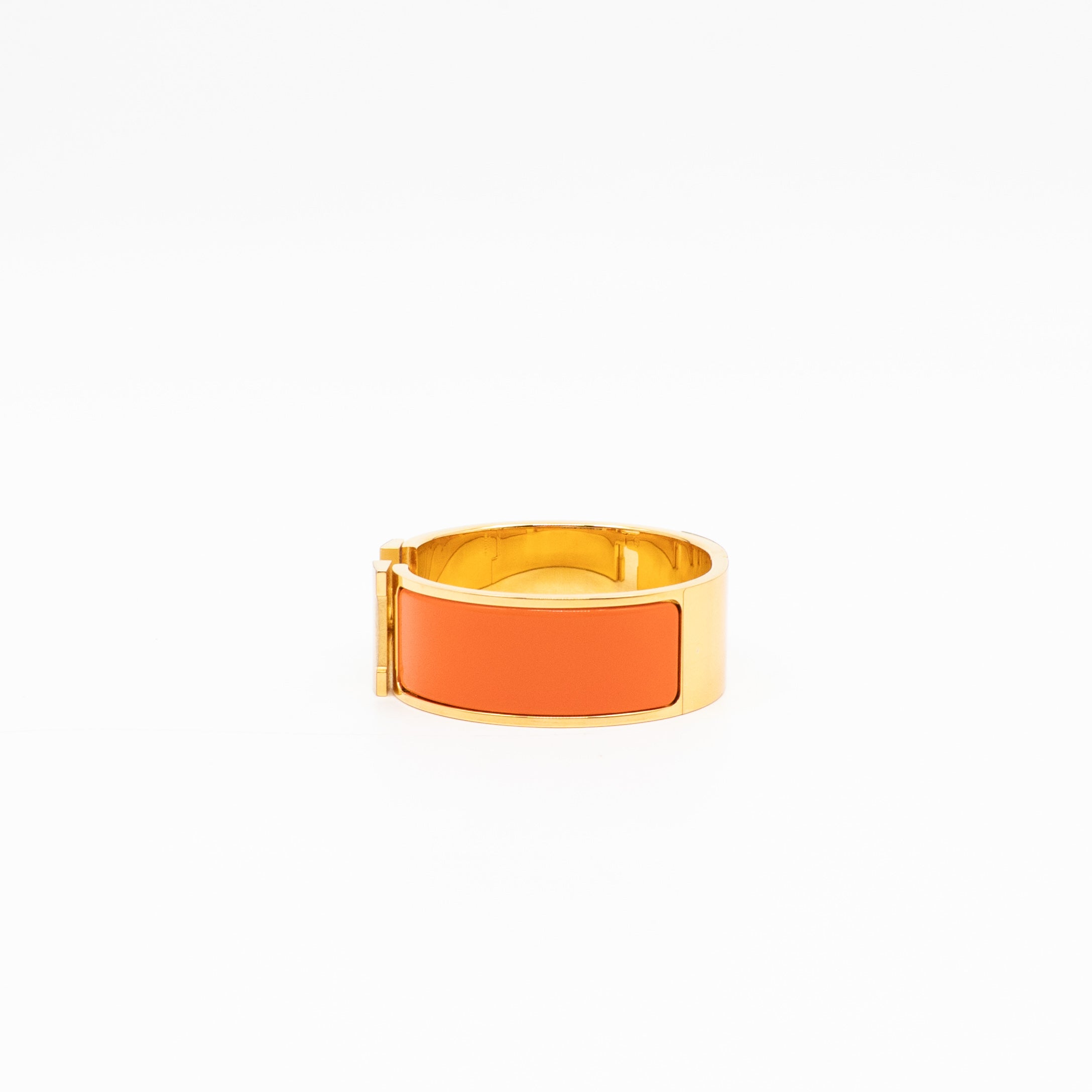 Clic Clac H Bracelet PM Orange & Gold