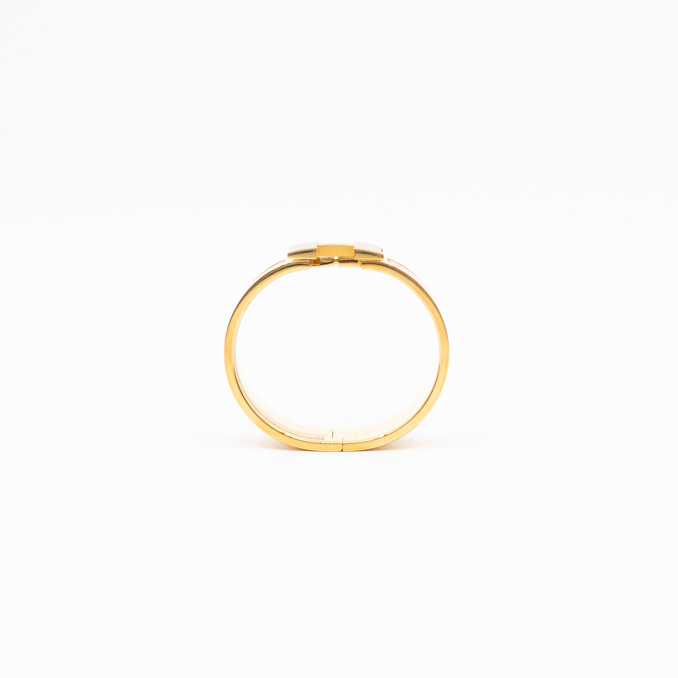 Clic Clac H Bracelet PM Orange & Gold