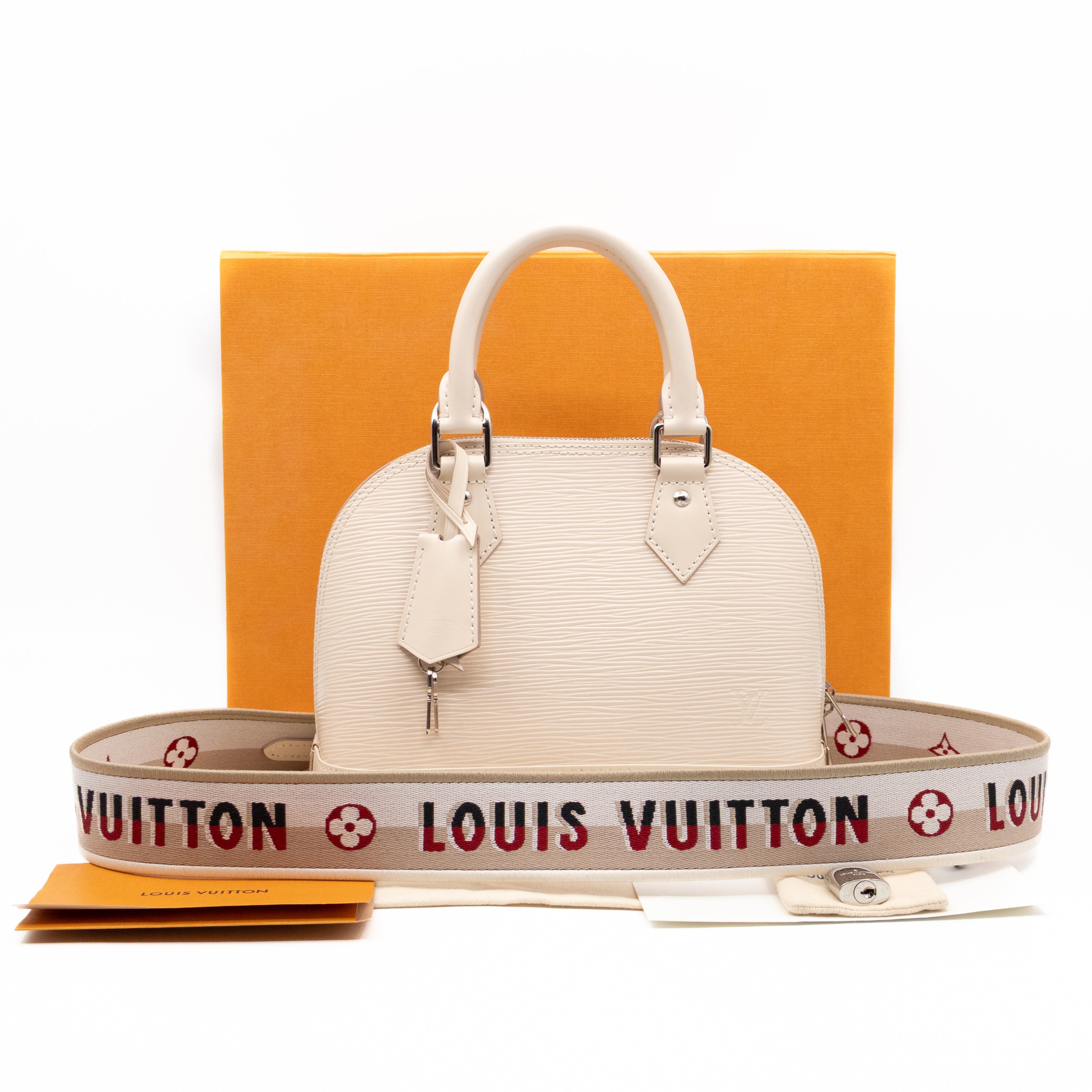 Alma BB Quartz Epi Leather