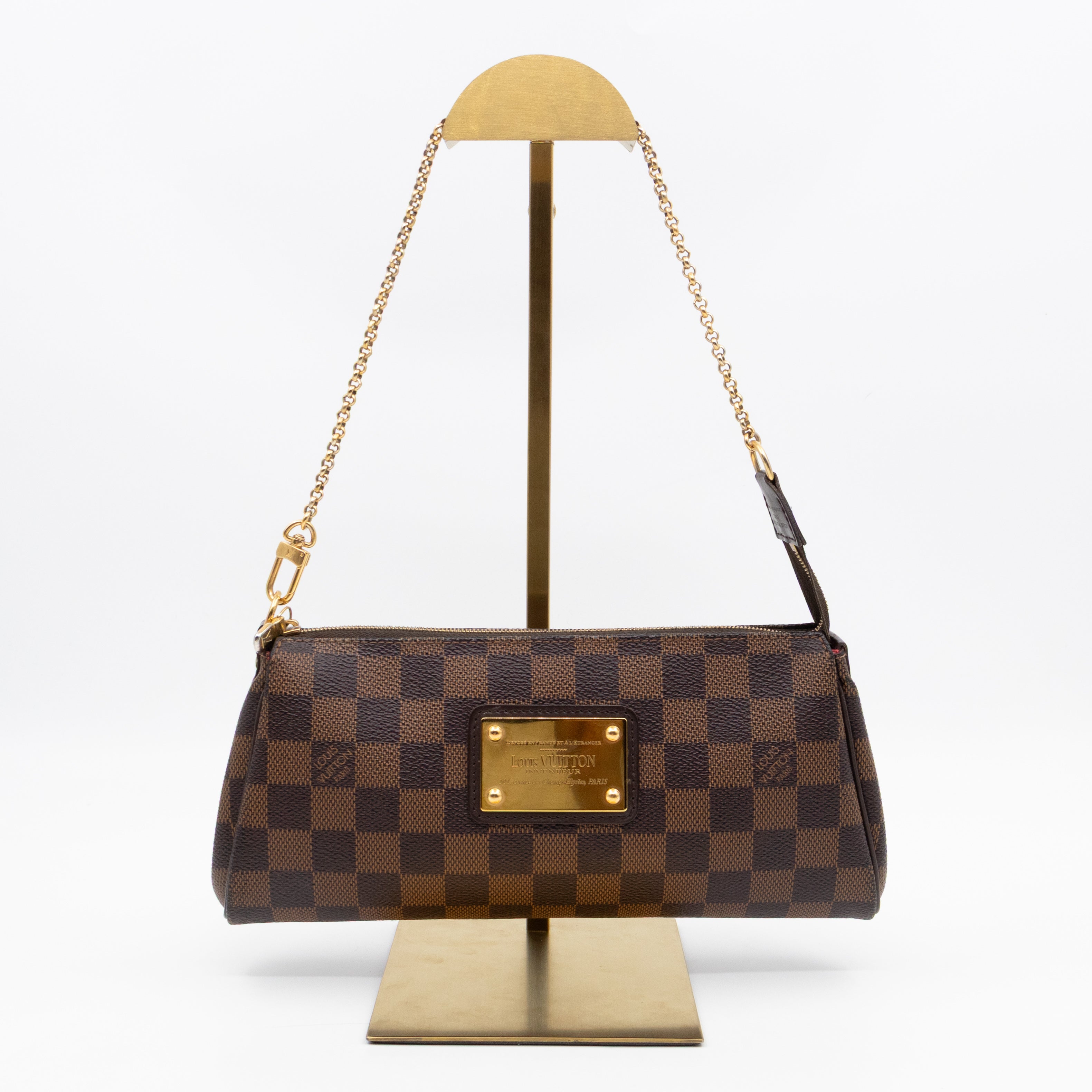 Eva Damier Ebene (No Shoulder Strap)