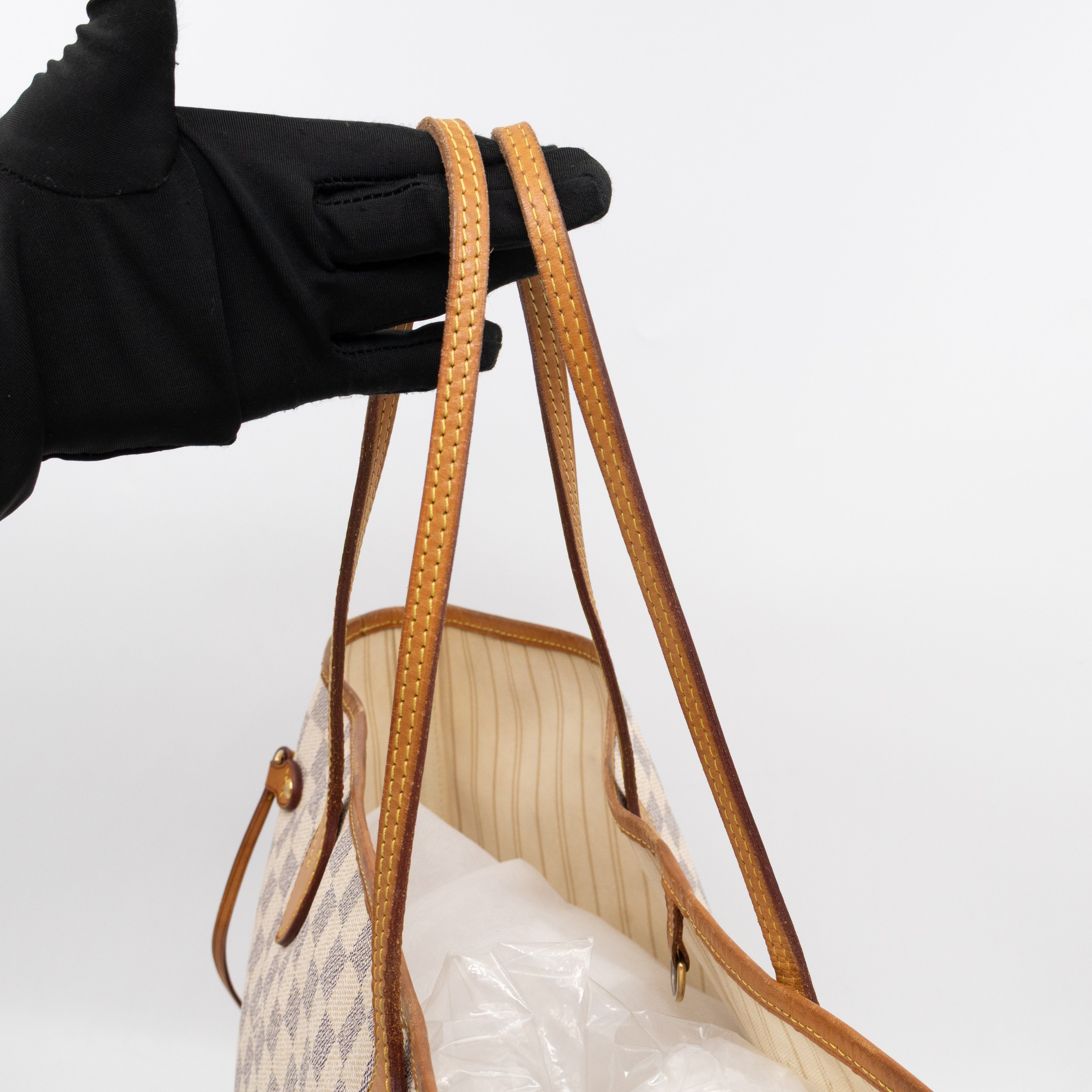Neverfull GM with Pochette Damier Azur