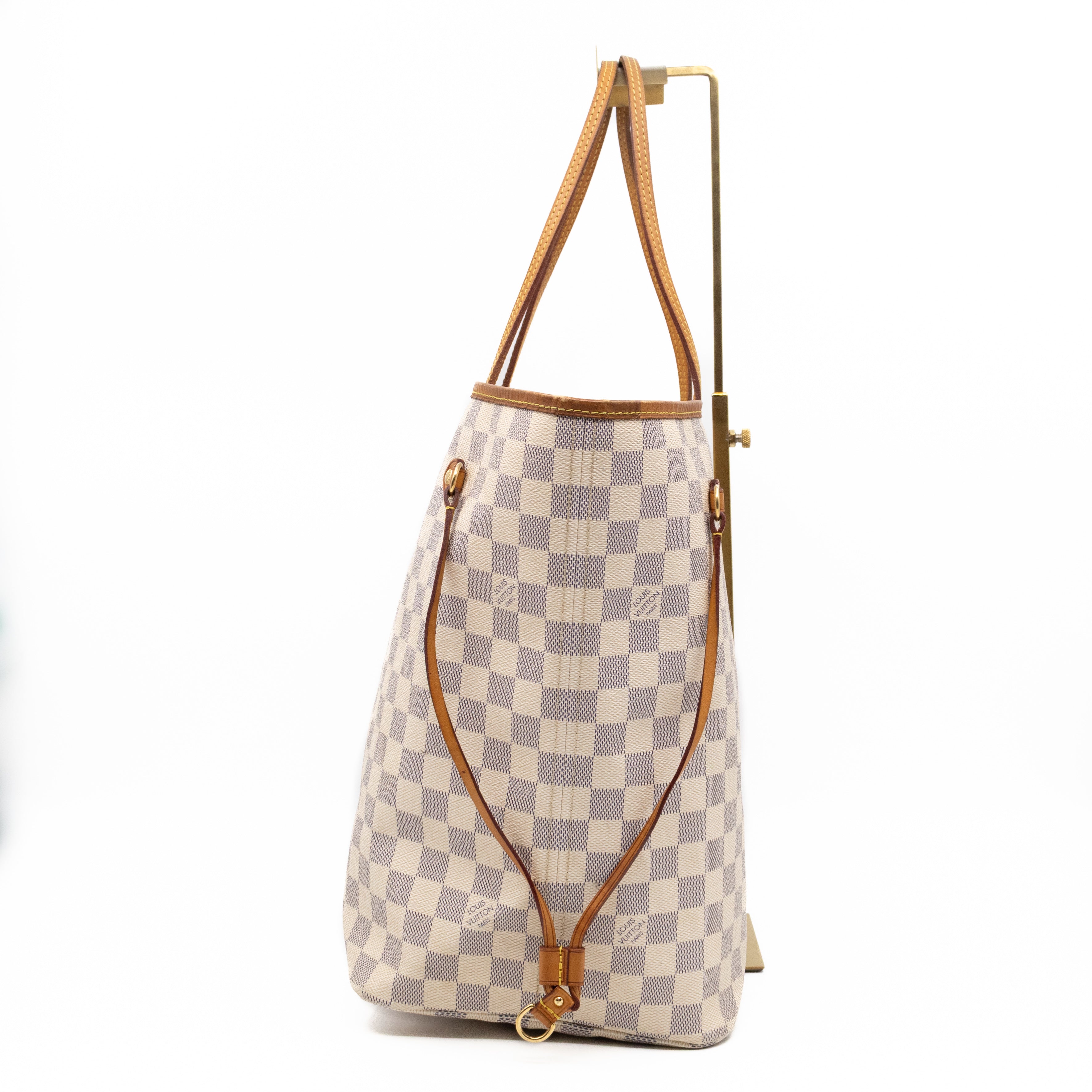 Neverfull GM with Pochette Damier Azur