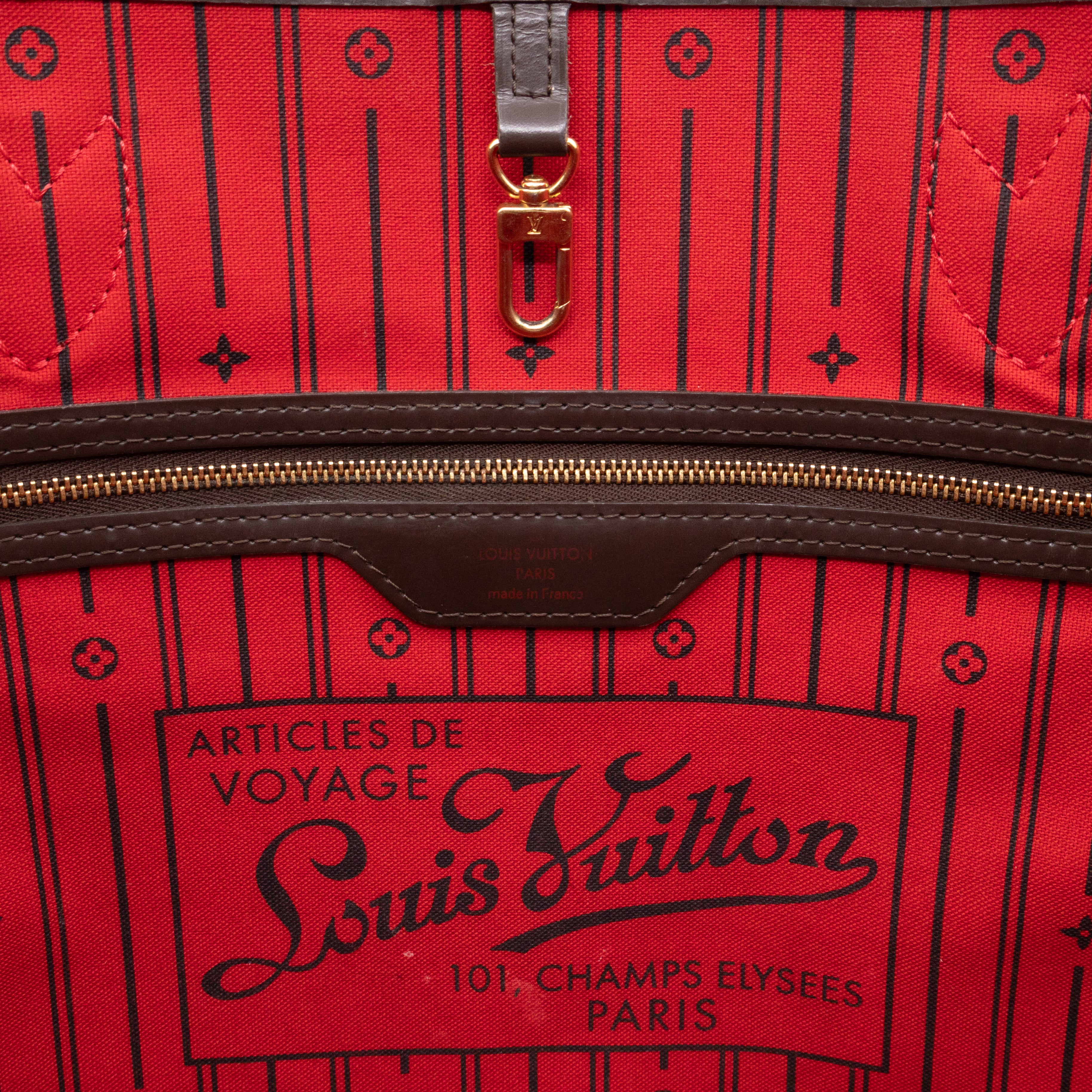 Neverfull GM Damier Ebene