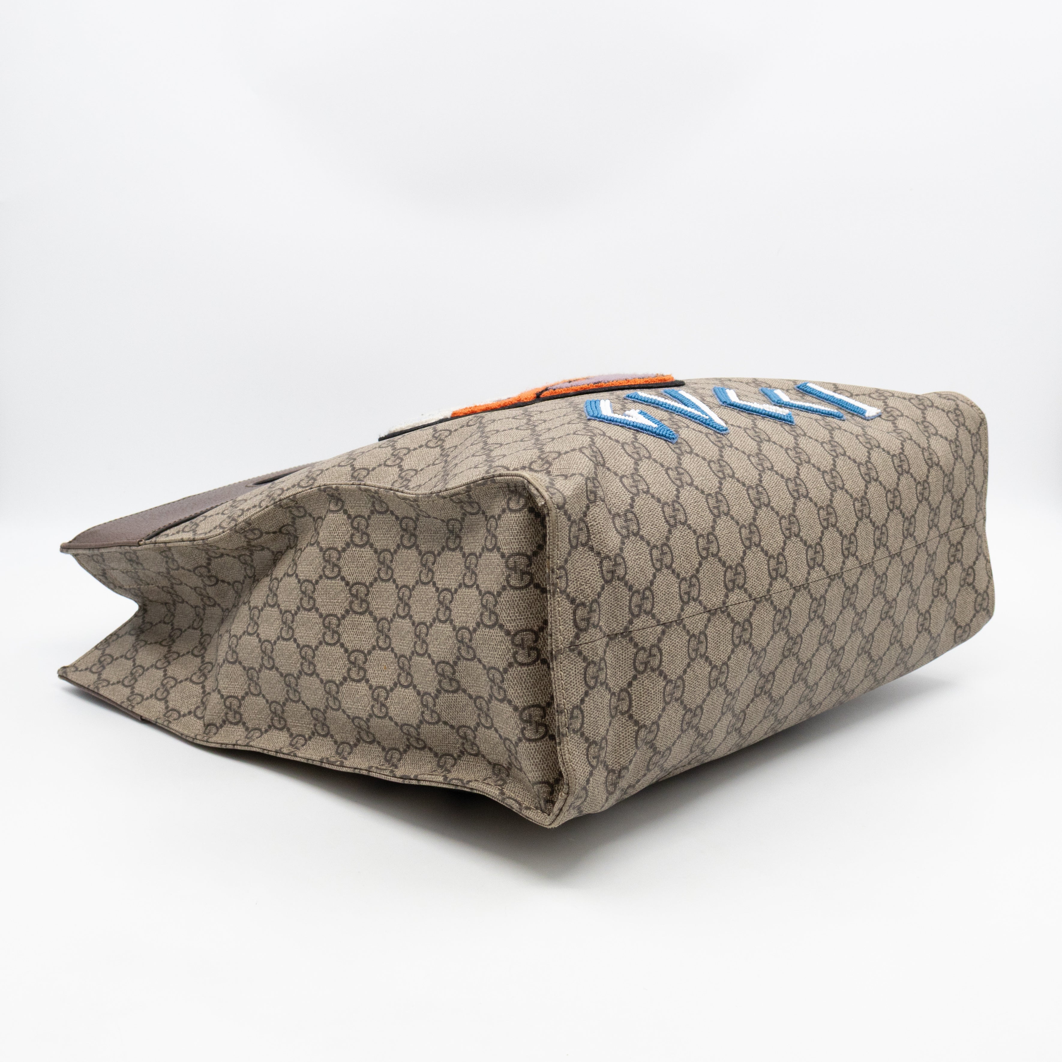 Gucci x Disney Neo Vintage Donald Duck Tote GG Supreme