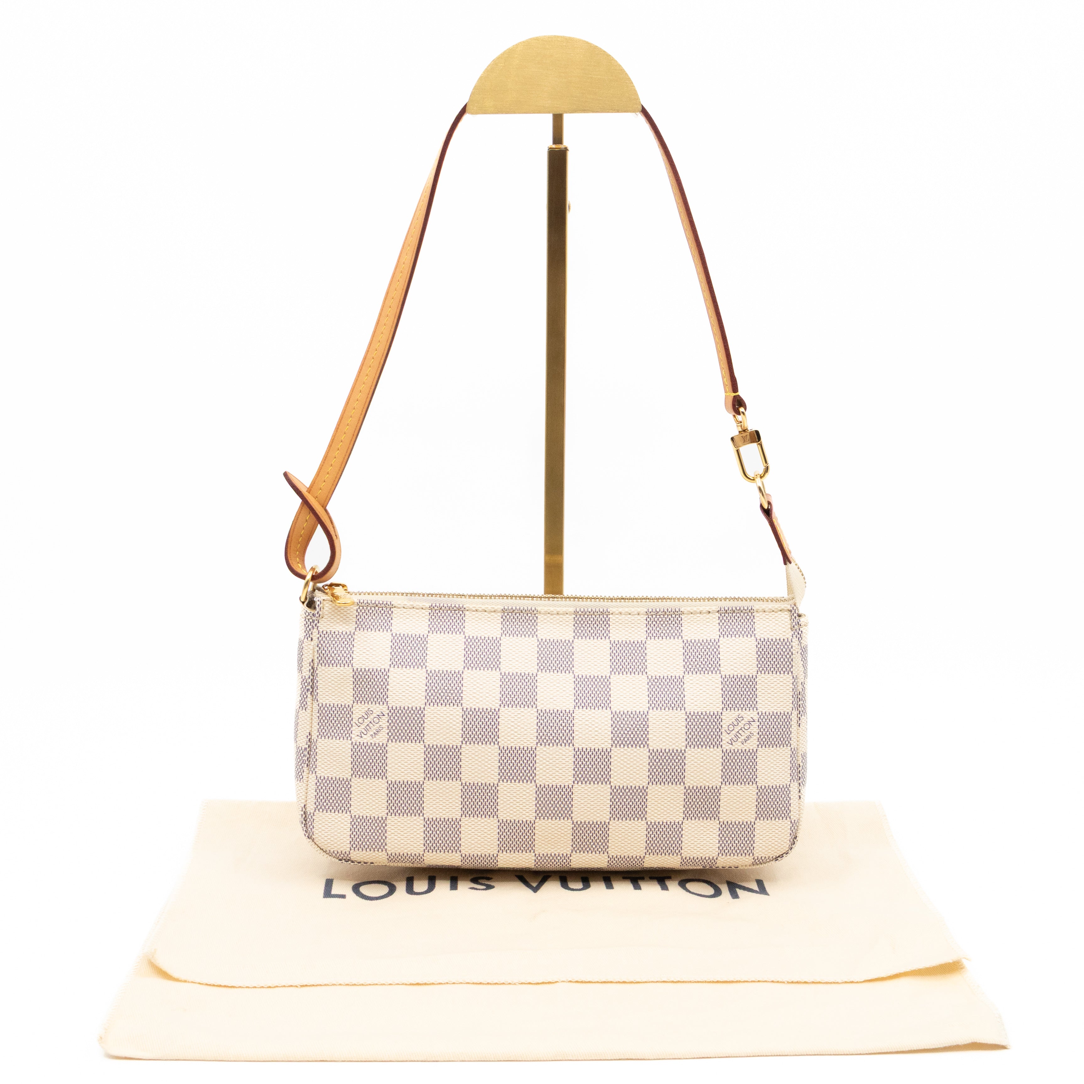 Louis Vuitton Pochette Accessoires Damier Azur – Queen Station