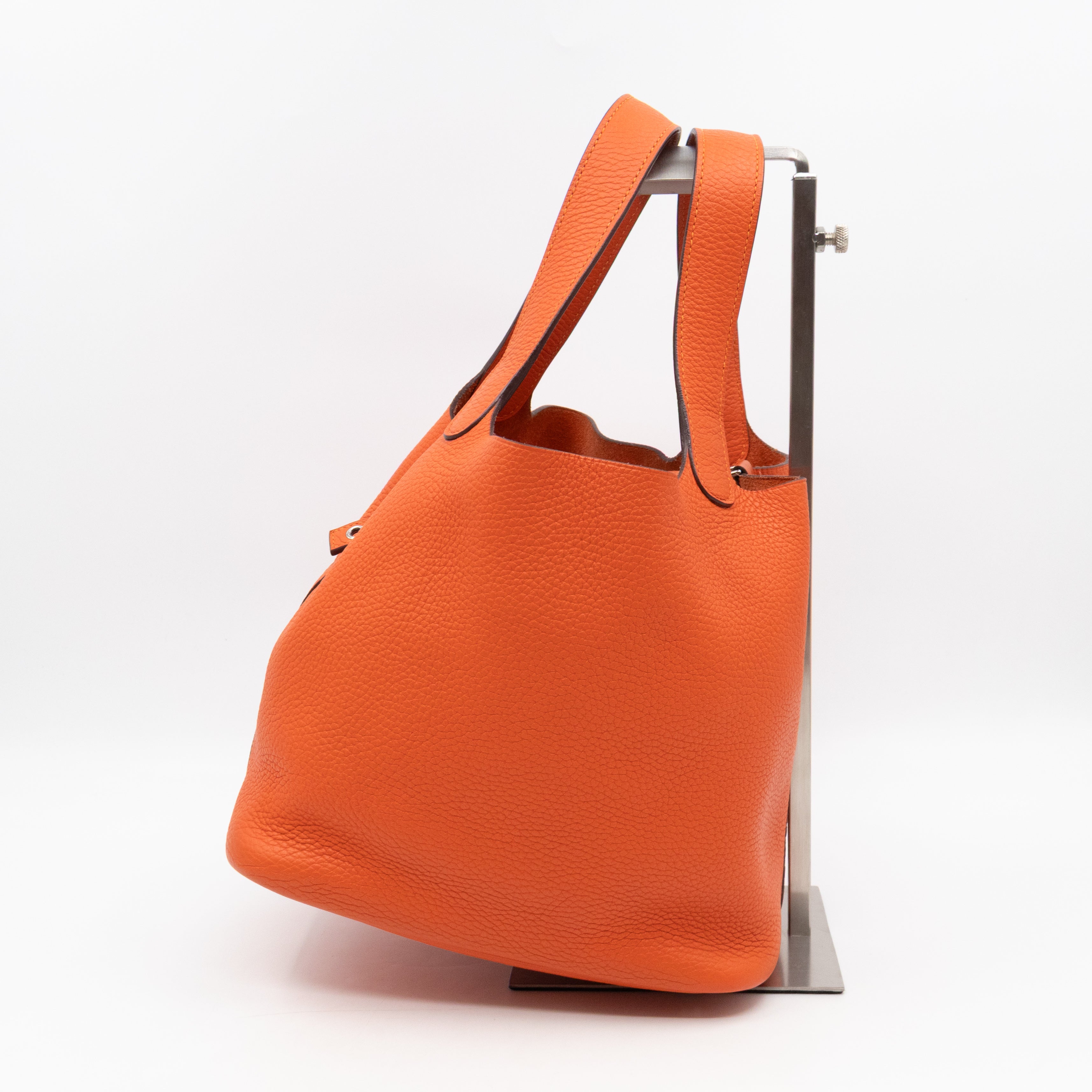 Picotin Lock 22 Orange Feu Taurillon Clemence