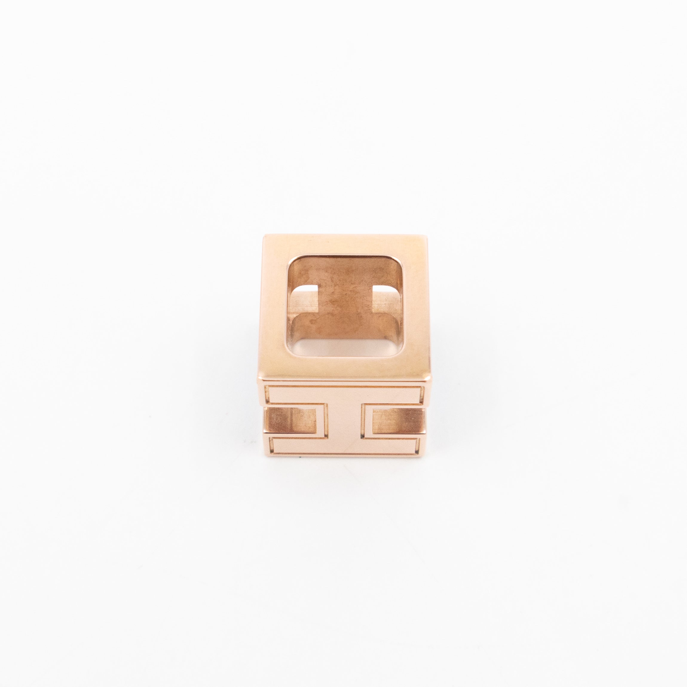 Cage d'H Pendant Necklace Parme Enamel