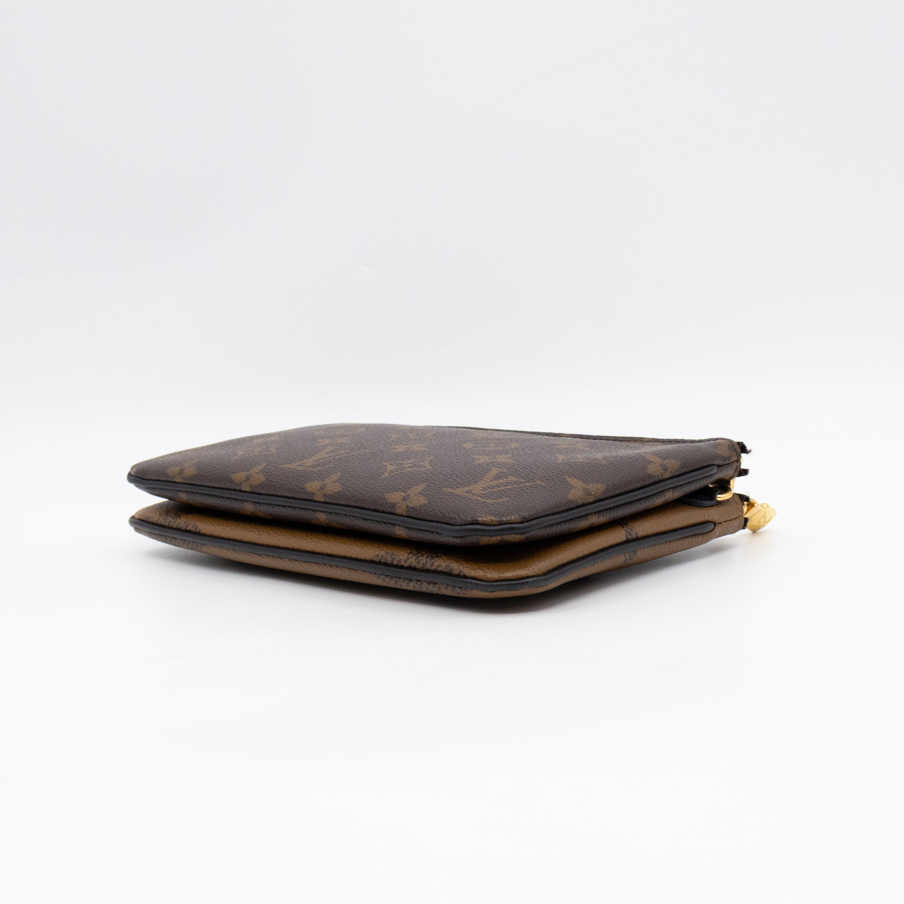 Double Zip Pochette Monogram Giant Reverse