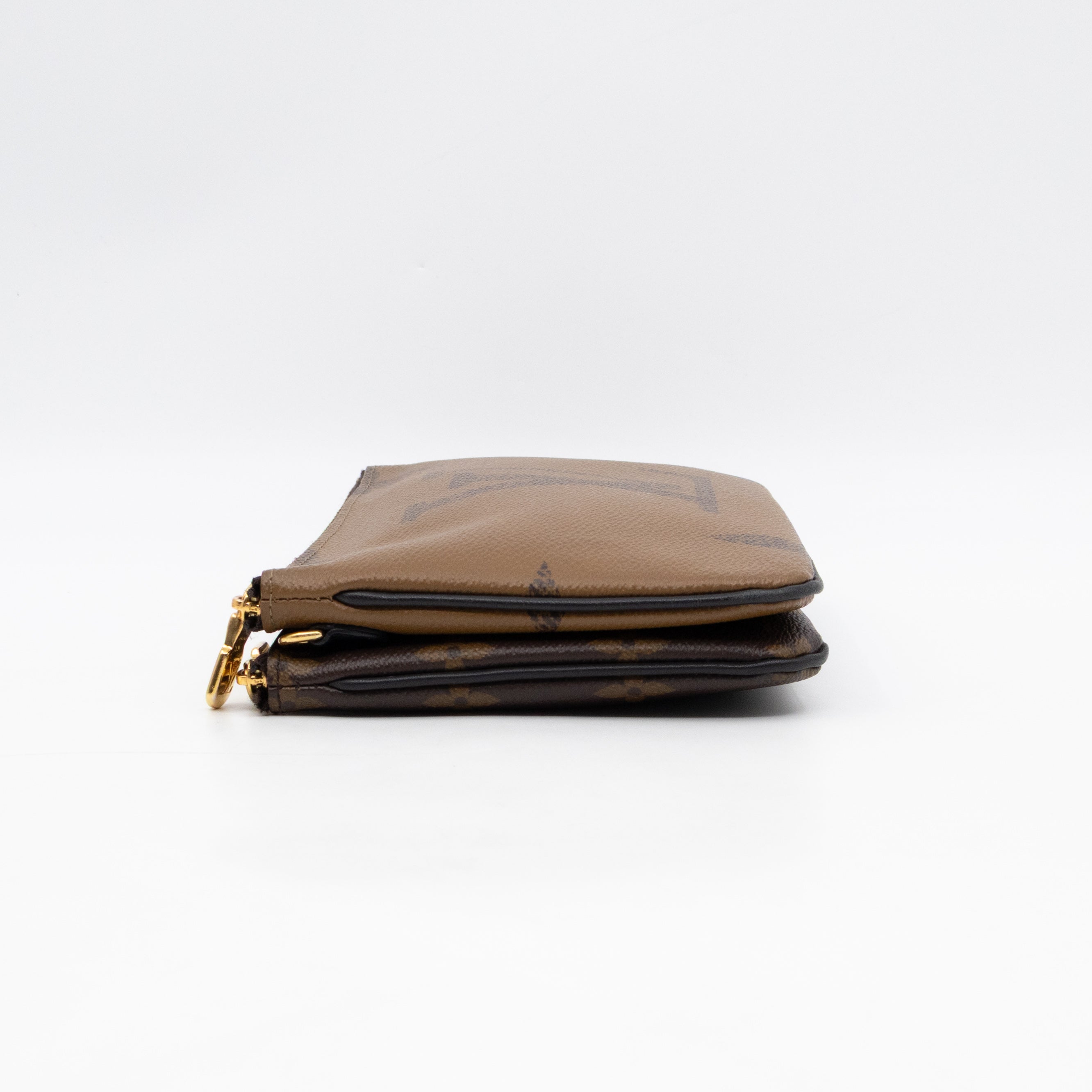 Double Zip Pochette Monogram Giant Reverse