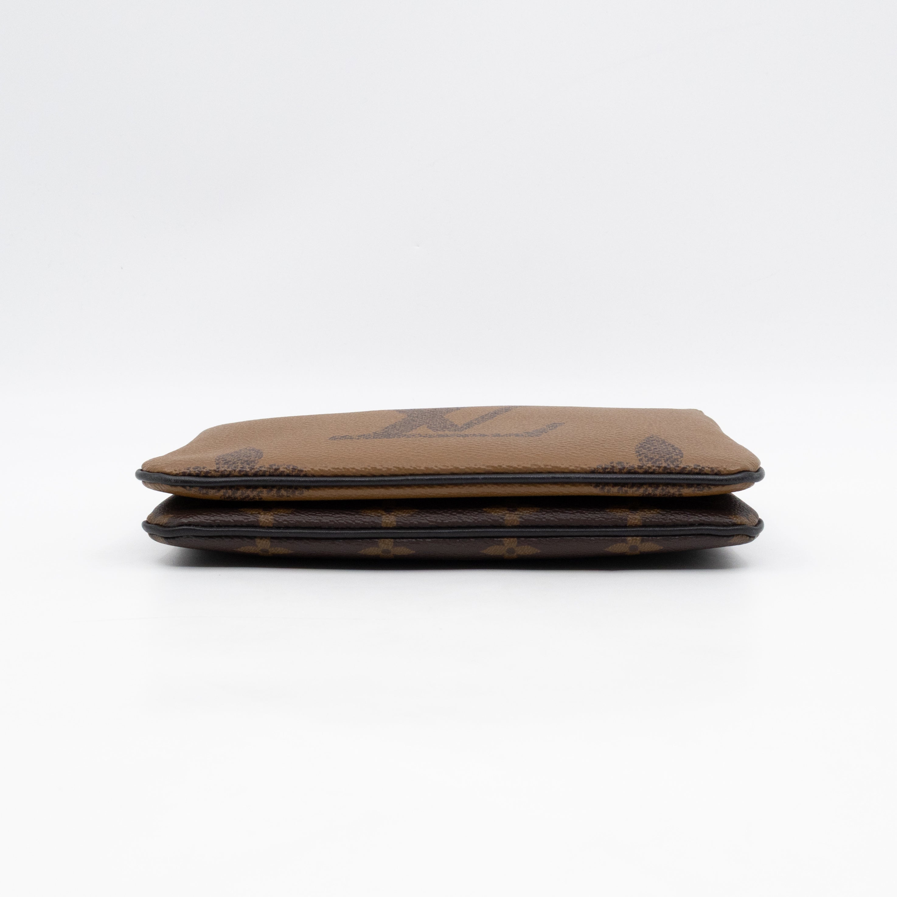 Double Zip Pochette Monogram Giant Reverse