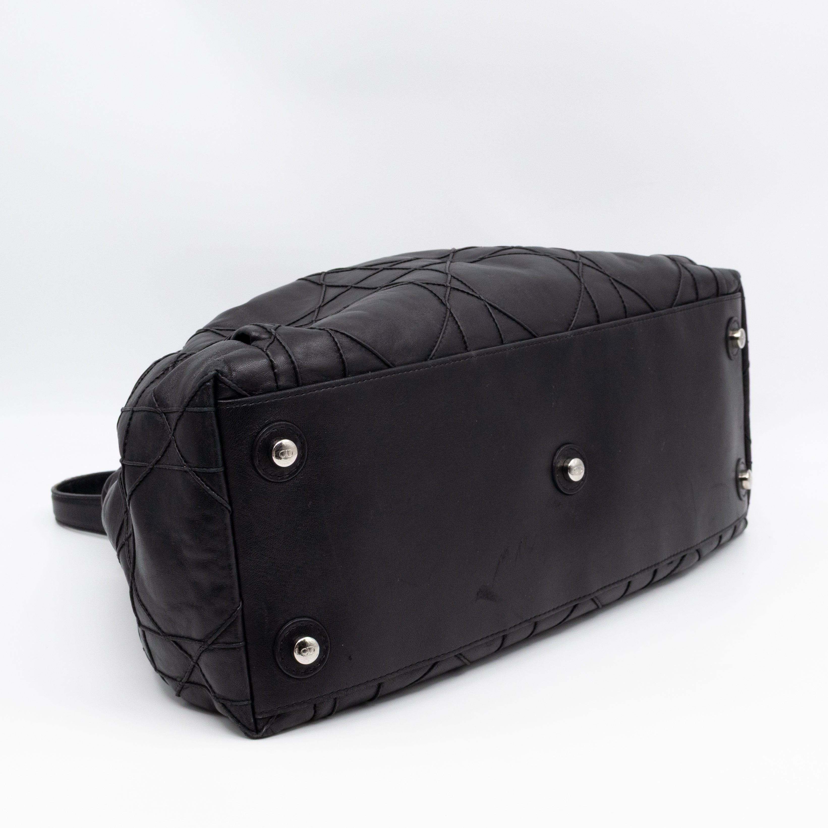 Dior Le Trente Tote Black Cannage Leather
