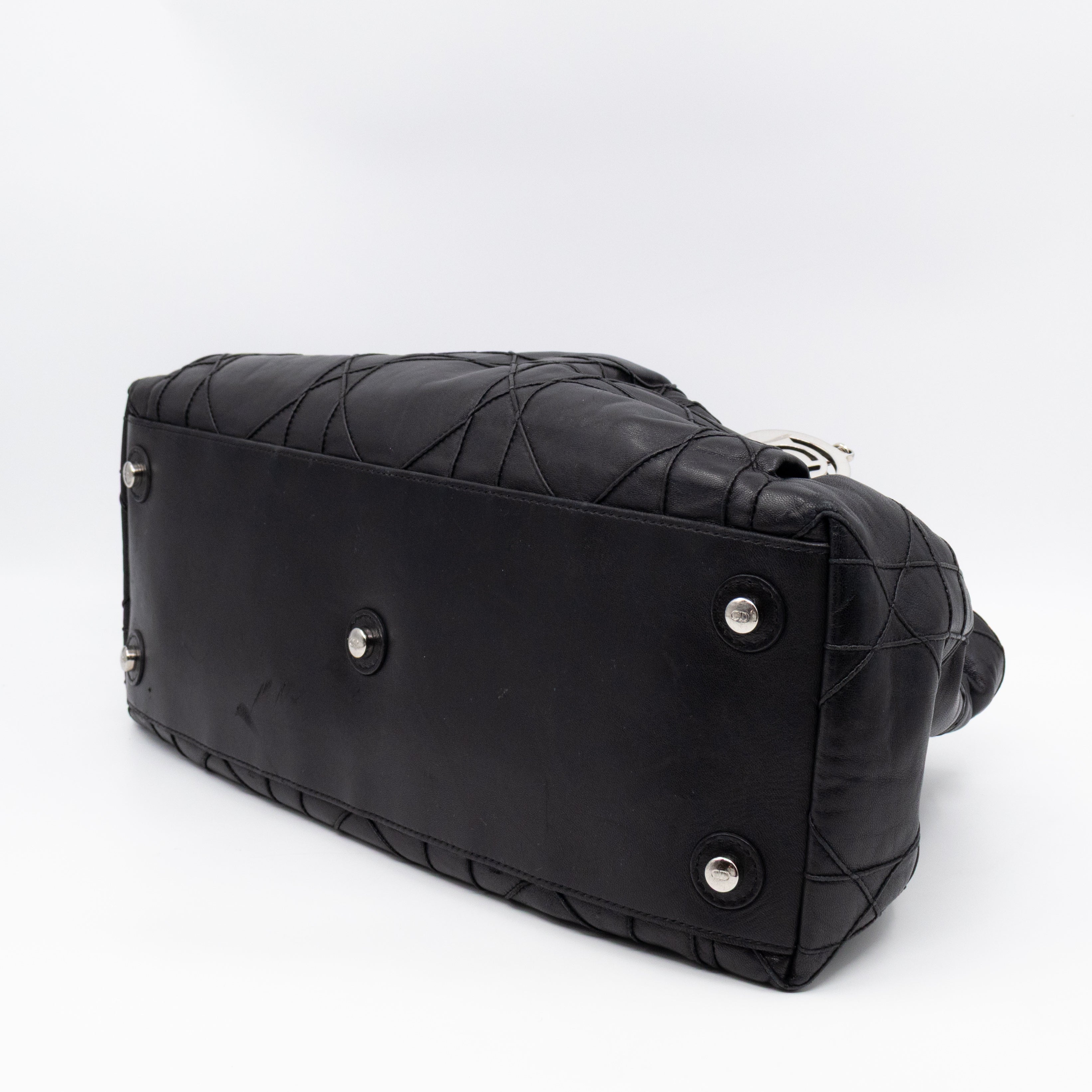 Dior Le Trente Tote Black Cannage Leather