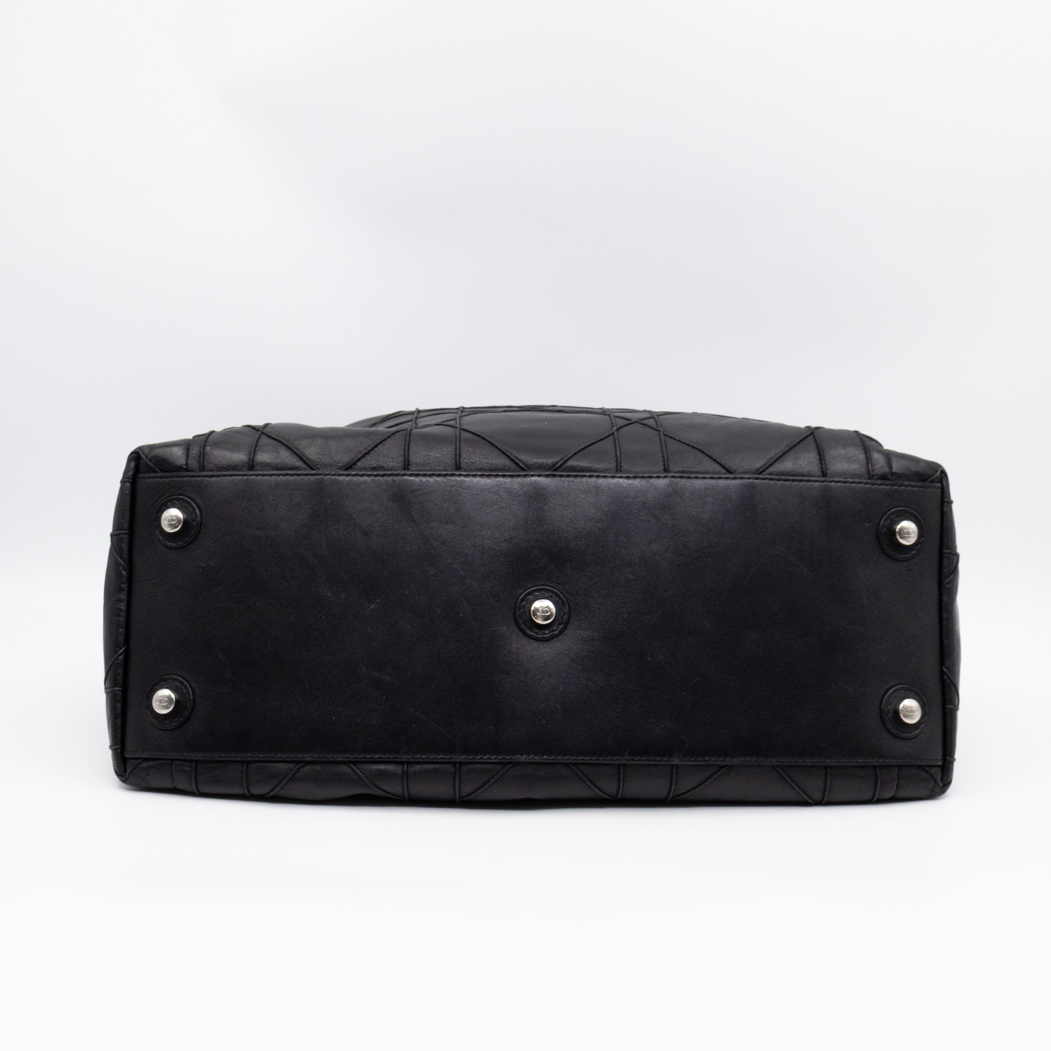 Dior Le Trente Tote Black Cannage Leather