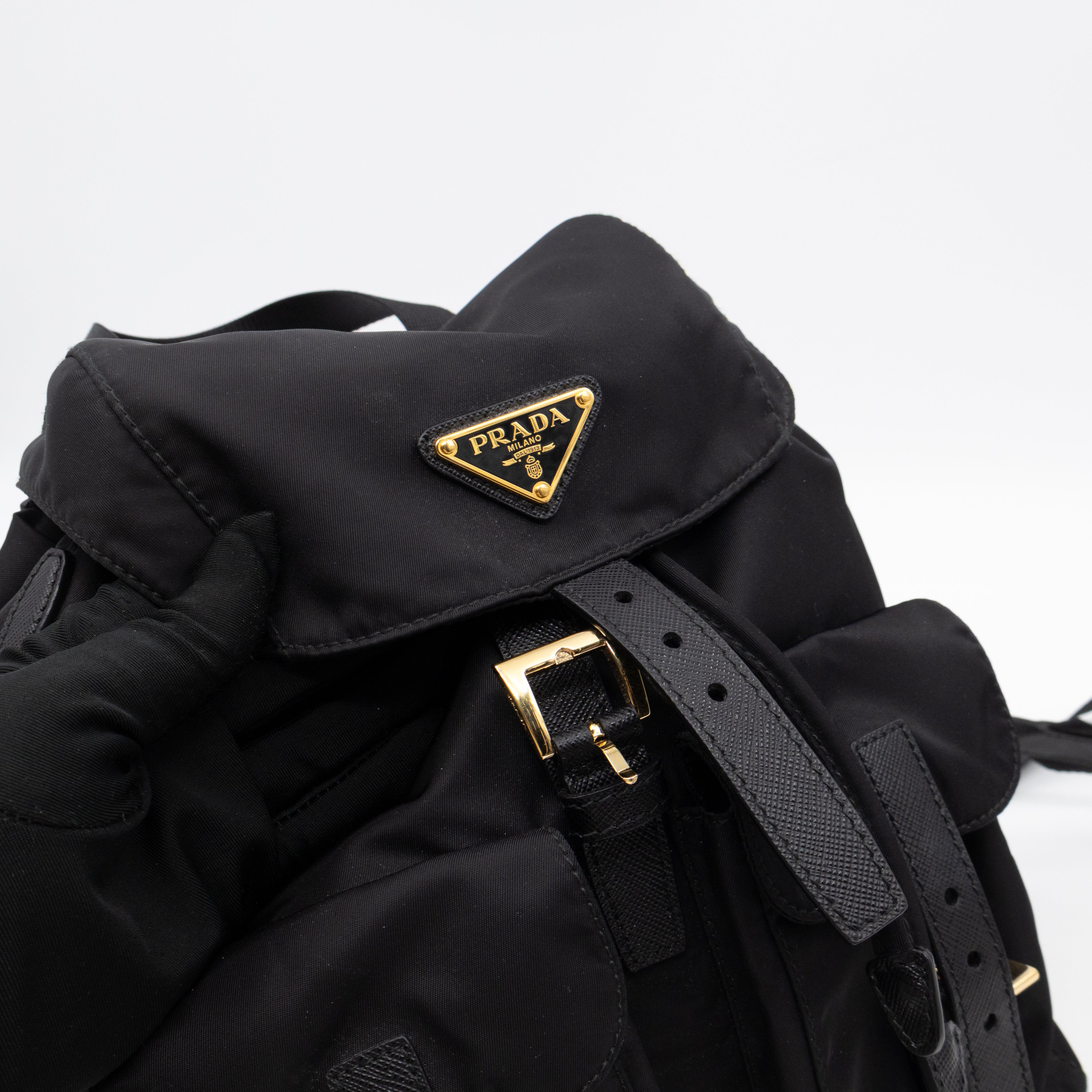 Re-edition 1978 Re-nylon Small Black Backpack