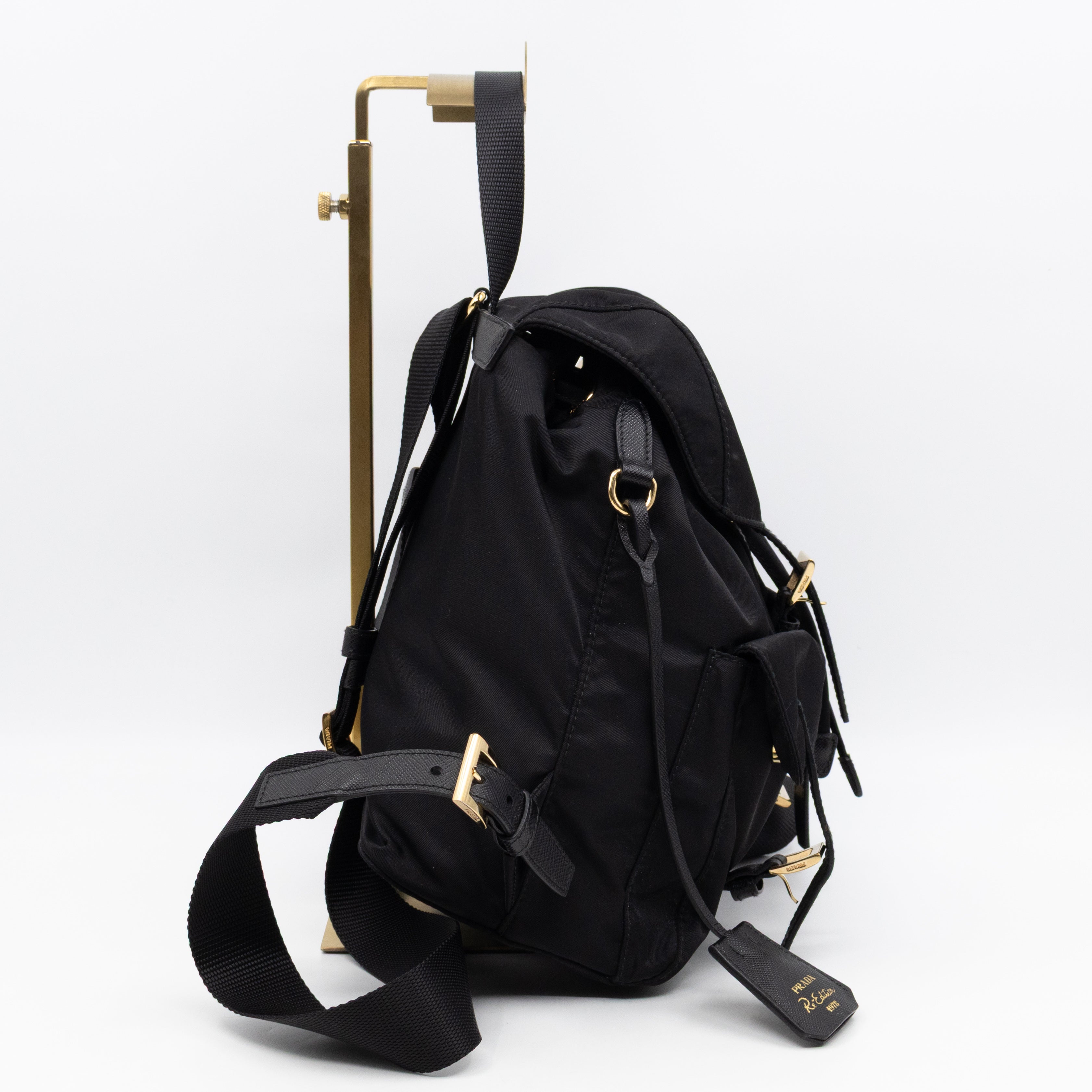 Re-edition 1978 Re-nylon Small Black Backpack
